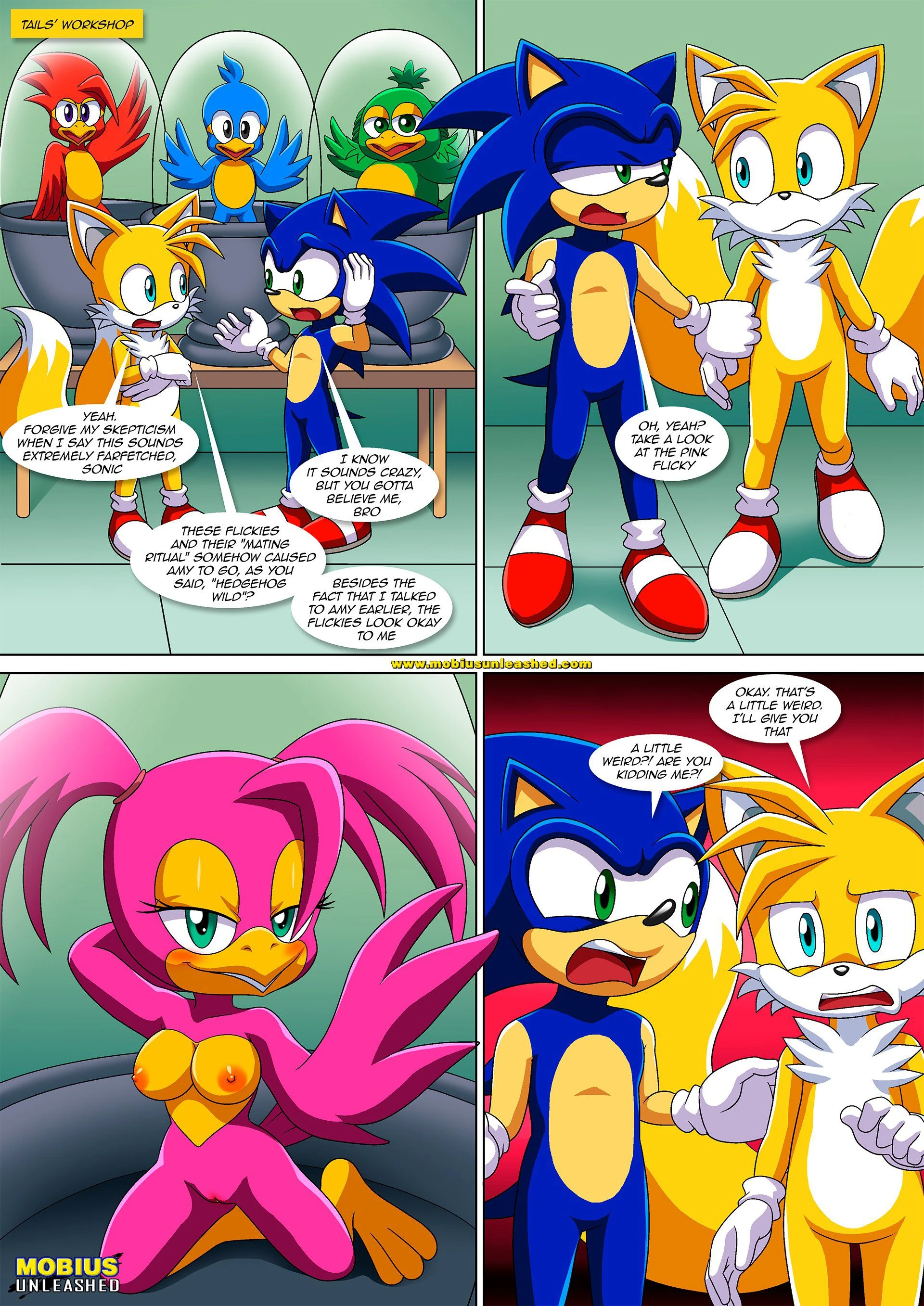 The Mayhem Of The Kinky Virus [Palcomix] - 3 . The Mayhem of the Kinky Virus - Chapter 3 (Sonic the Hedgehog) [Palcomix] - Page 4