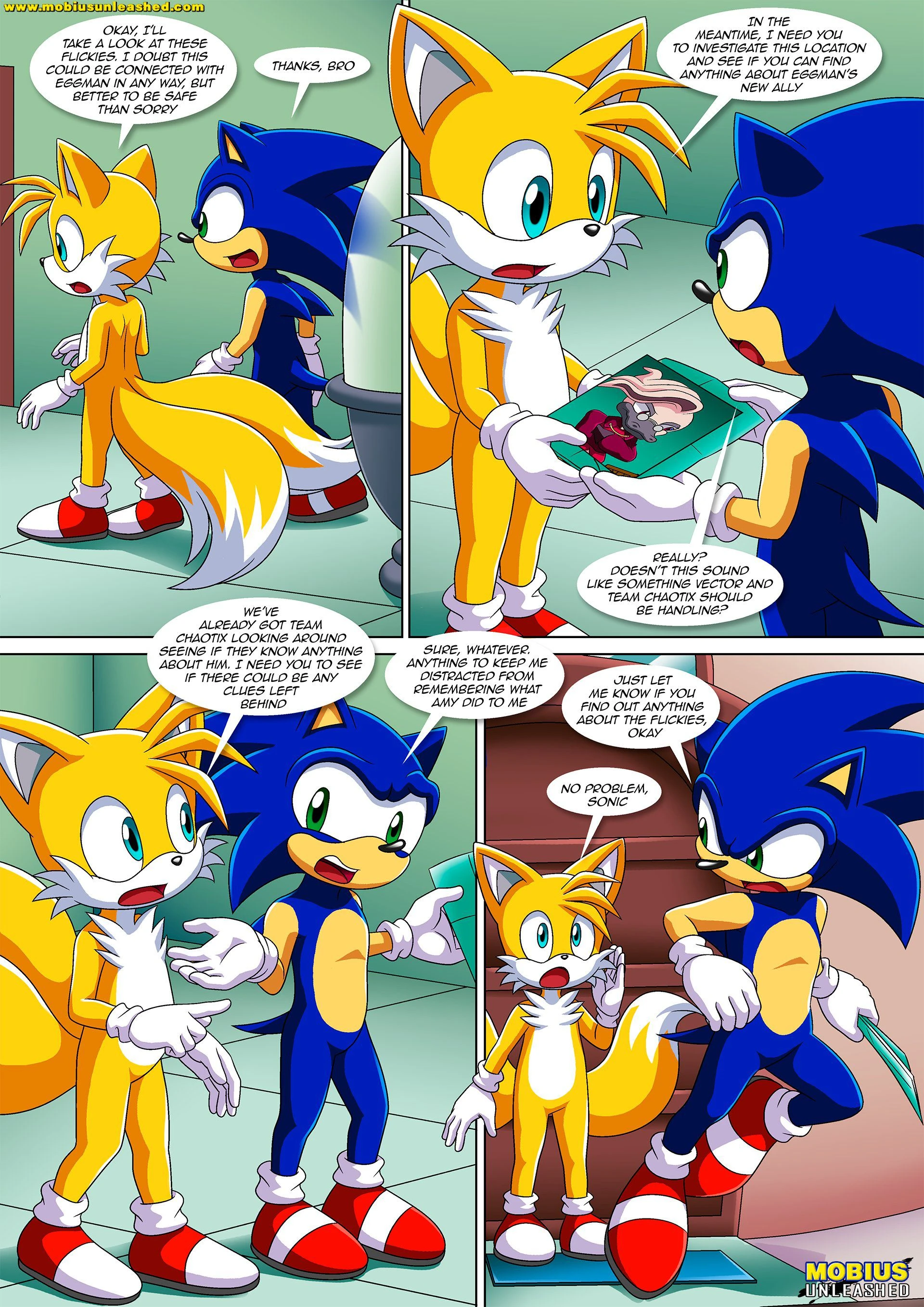 The Mayhem Of The Kinky Virus [Palcomix] - 3 . The Mayhem of the Kinky Virus - Chapter 3 (Sonic the Hedgehog) [Palcomix] - Page 5