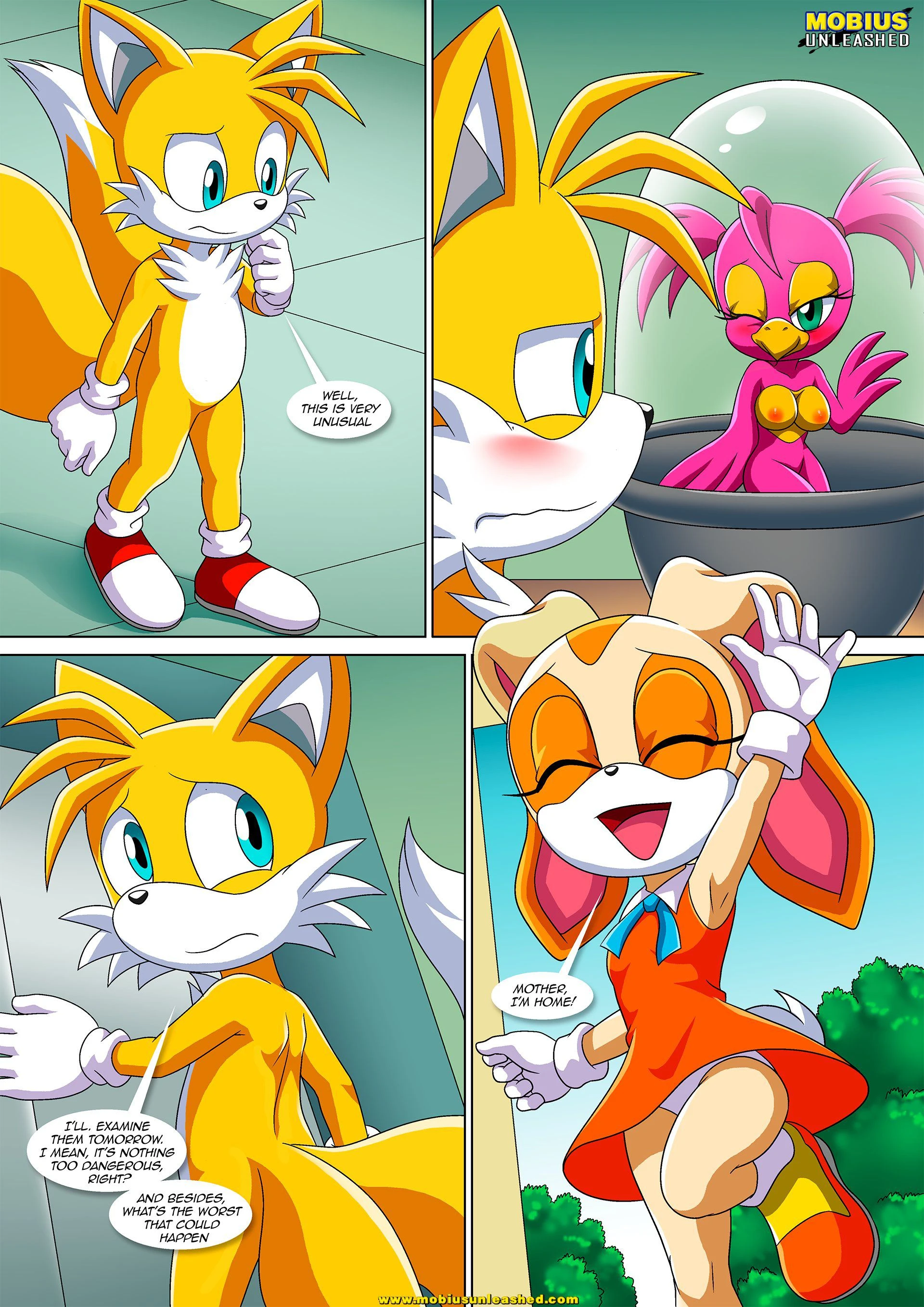 The Mayhem Of The Kinky Virus [Palcomix] - 3 . The Mayhem of the Kinky Virus - Chapter 3 (Sonic the Hedgehog) [Palcomix] - Page 6