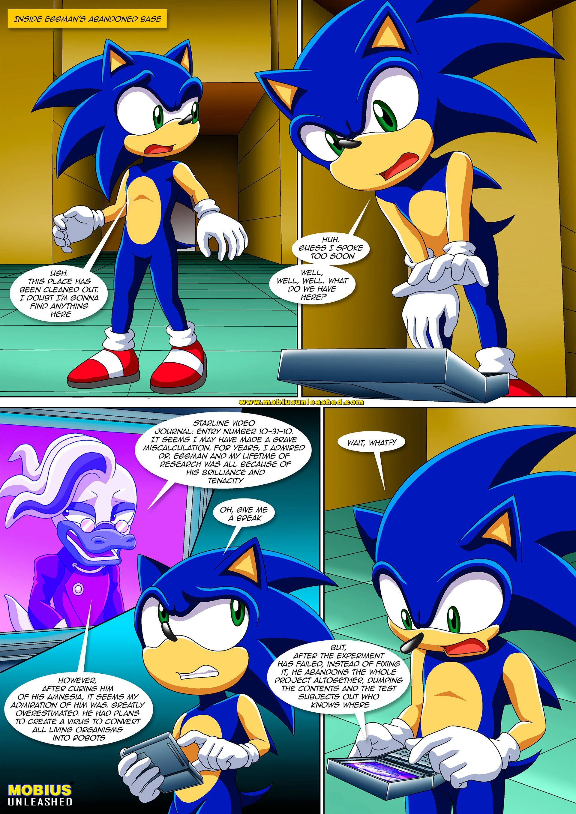 The Mayhem Of The Kinky Virus [Palcomix] - 3 . The Mayhem of the Kinky Virus - Chapter 3 (Sonic the Hedgehog) [Palcomix] - Page 20
