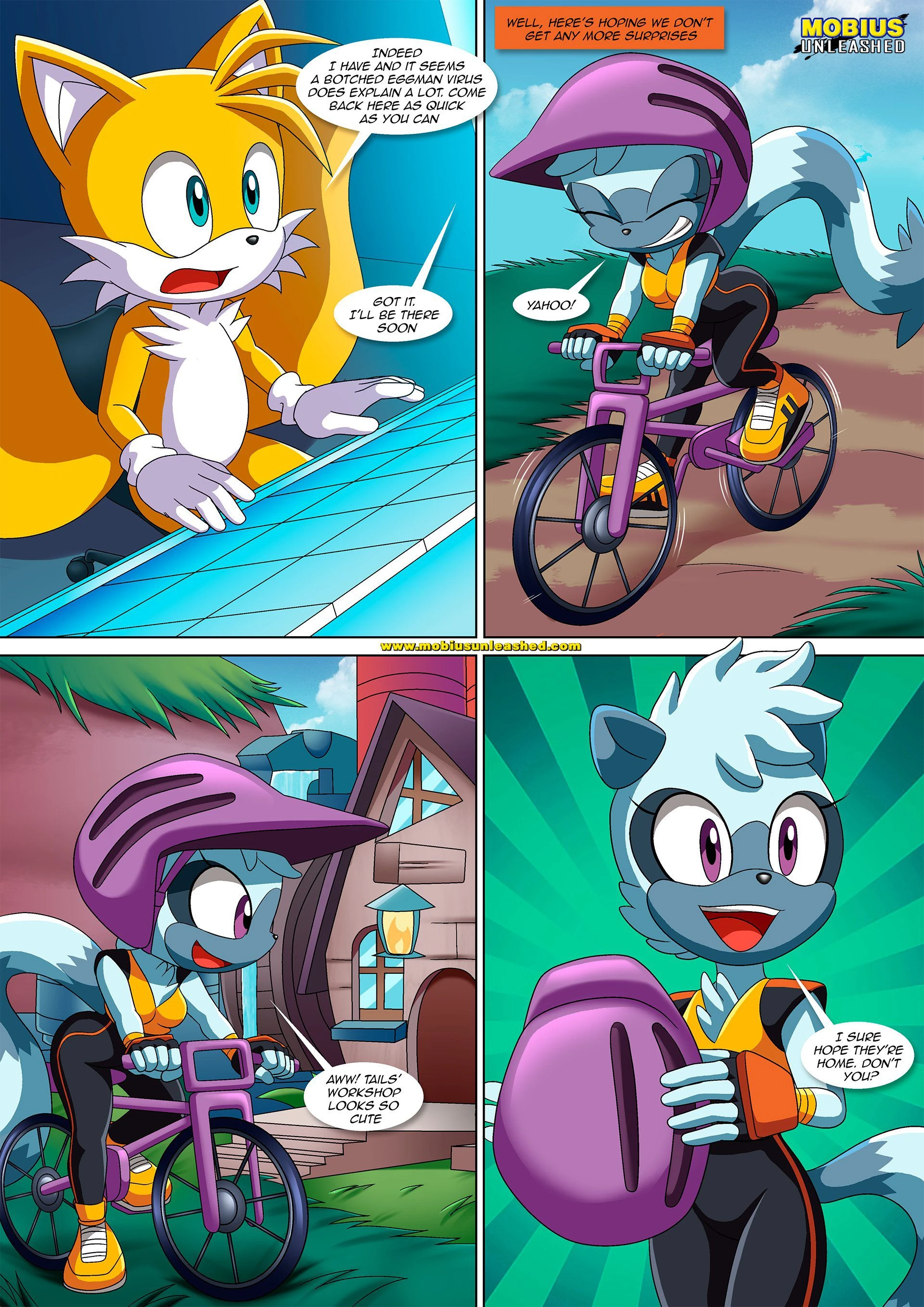 The Mayhem Of The Kinky Virus [Palcomix] - 3 . The Mayhem of the Kinky Virus - Chapter 3 (Sonic the Hedgehog) [Palcomix] - Page 22