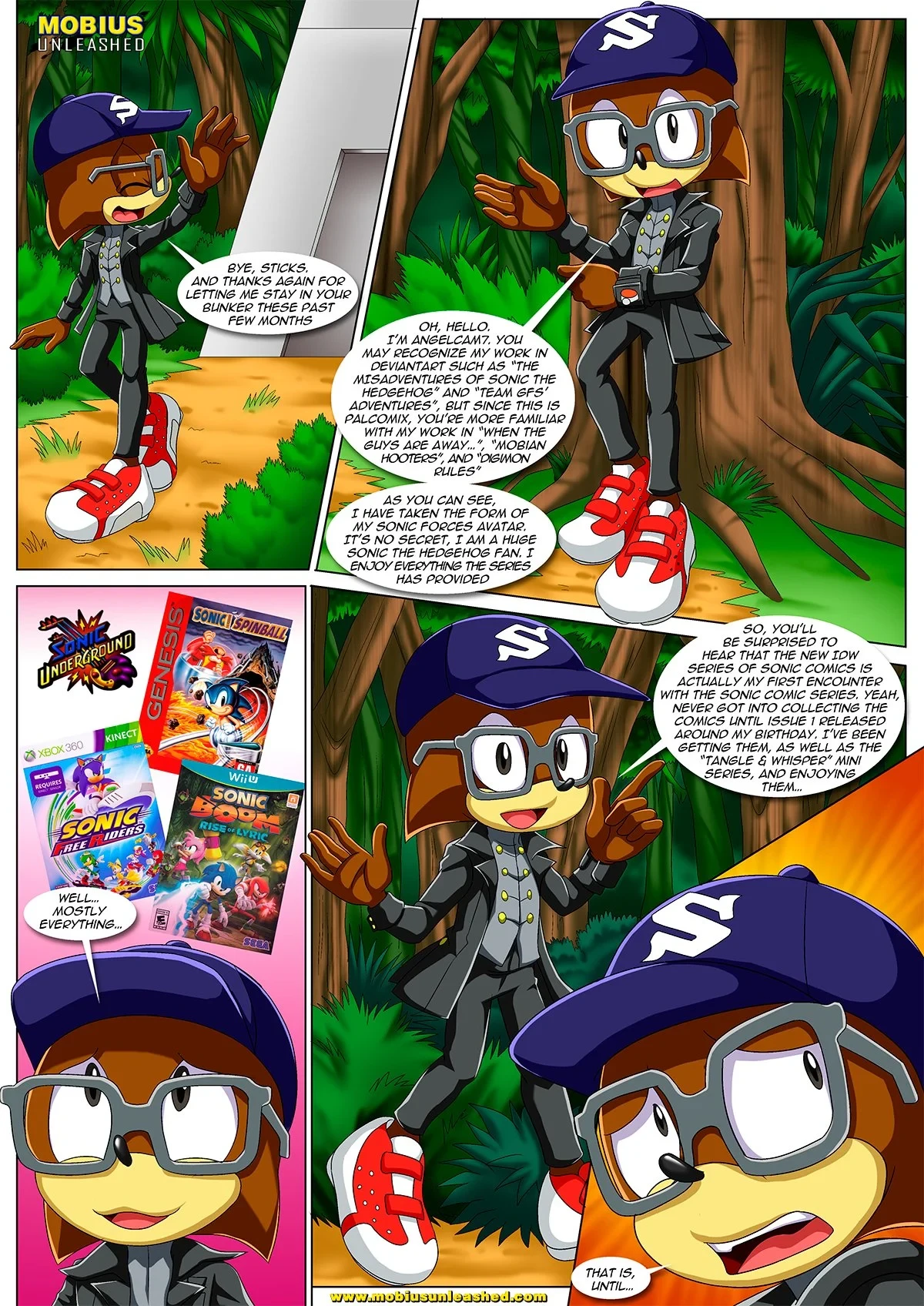 The Mayhem Of The Kinky Virus [Palcomix] - 1 . The Mayhem of the Kinky Virus - Chapter 1 (Sonic the Hedgehog) [Palcomix] - Page 2