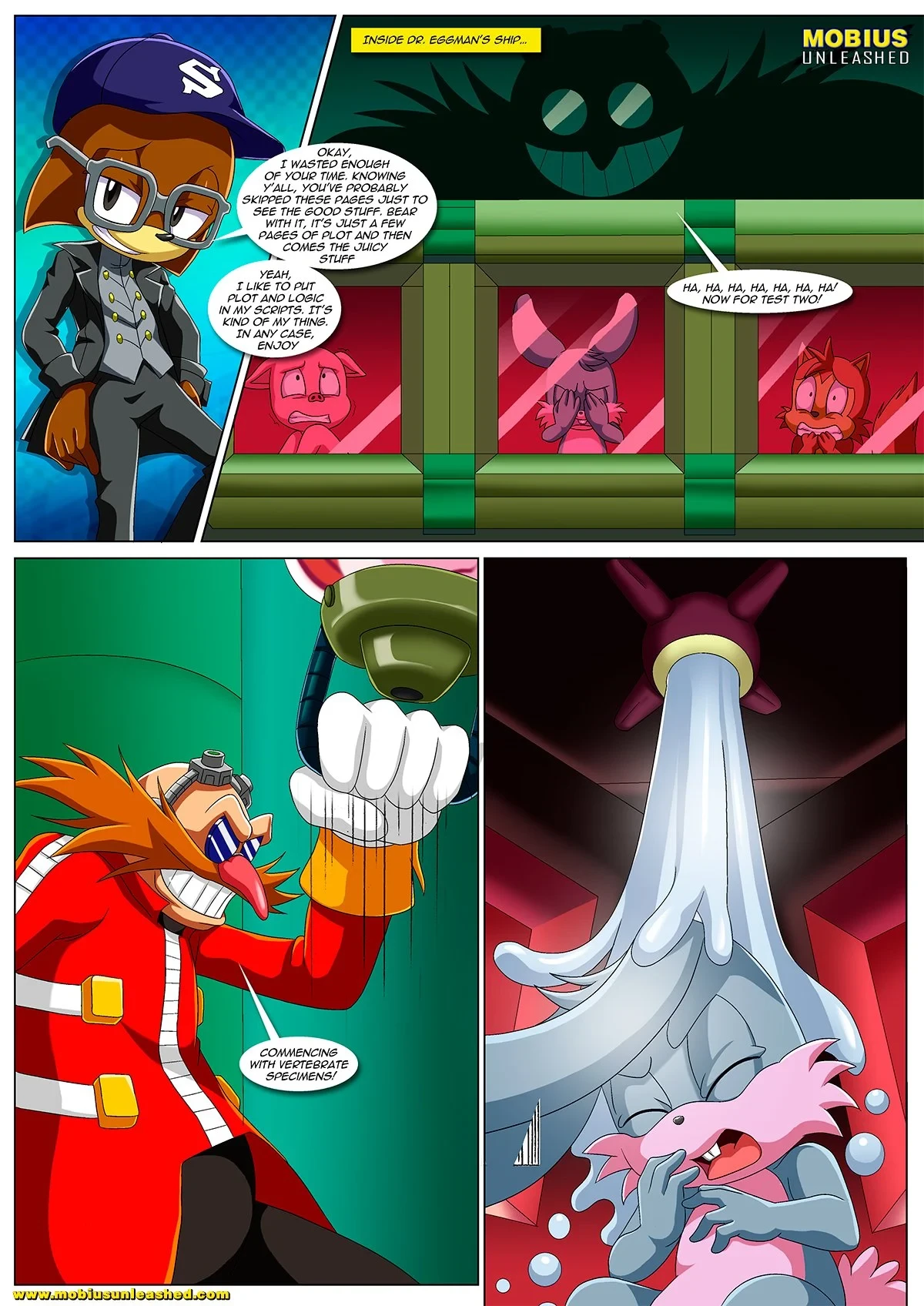 The Mayhem Of The Kinky Virus [Palcomix] - 1 . The Mayhem of the Kinky Virus - Chapter 1 (Sonic the Hedgehog) [Palcomix] - Page 4