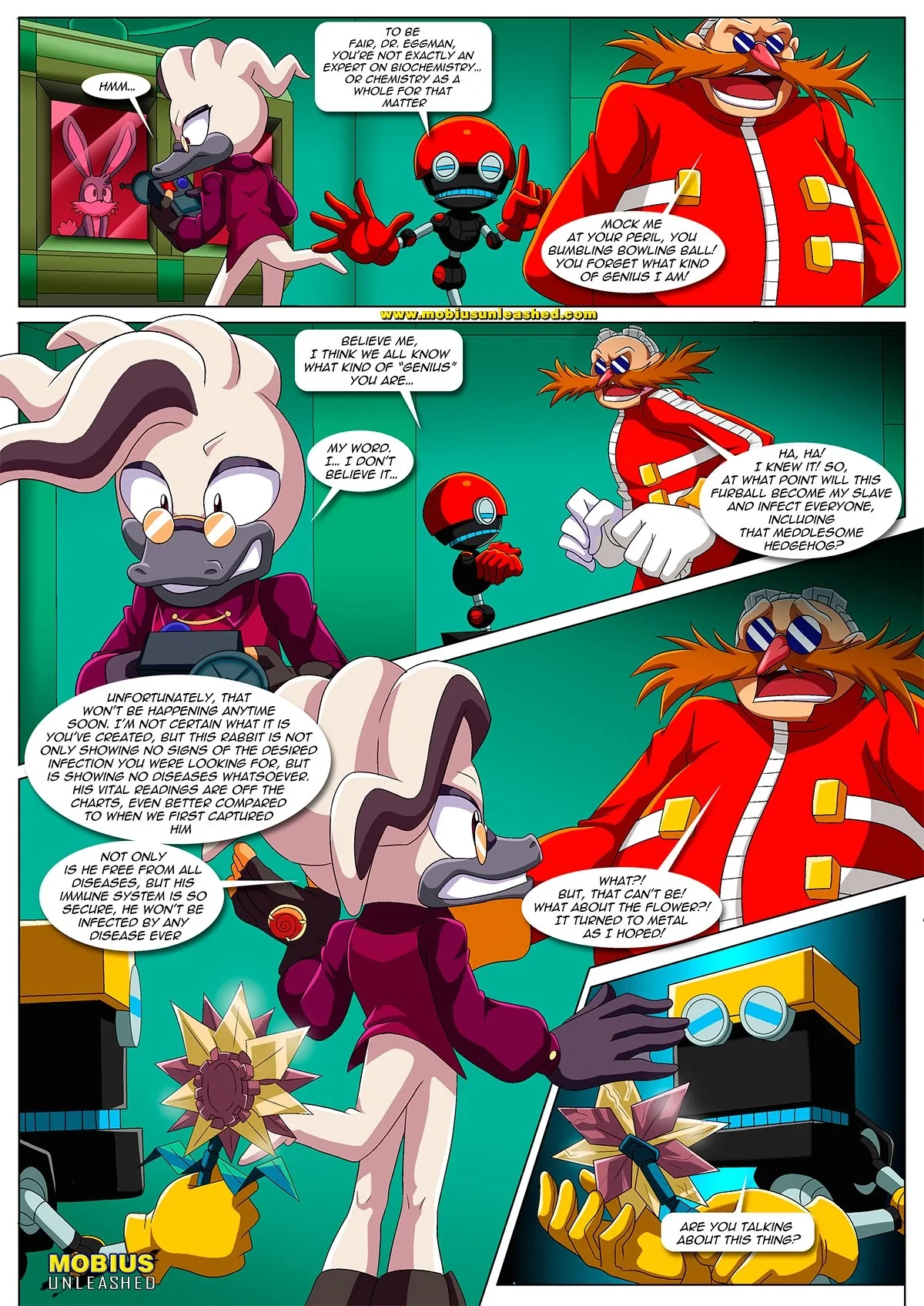 The Mayhem Of The Kinky Virus [Palcomix] - 1 . The Mayhem of the Kinky Virus - Chapter 1 (Sonic the Hedgehog) [Palcomix] - Page 6