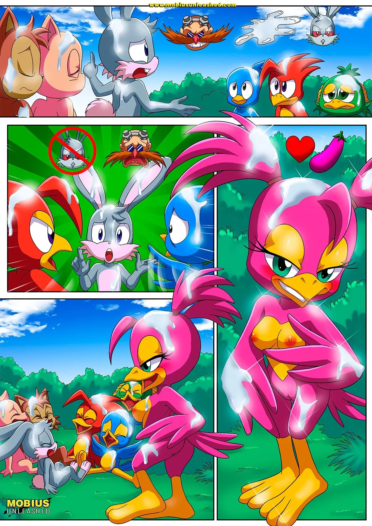 The Mayhem Of The Kinky Virus [Palcomix] - 1 . The Mayhem of the Kinky Virus - Chapter 1 (Sonic the Hedgehog) [Palcomix] - Page 10