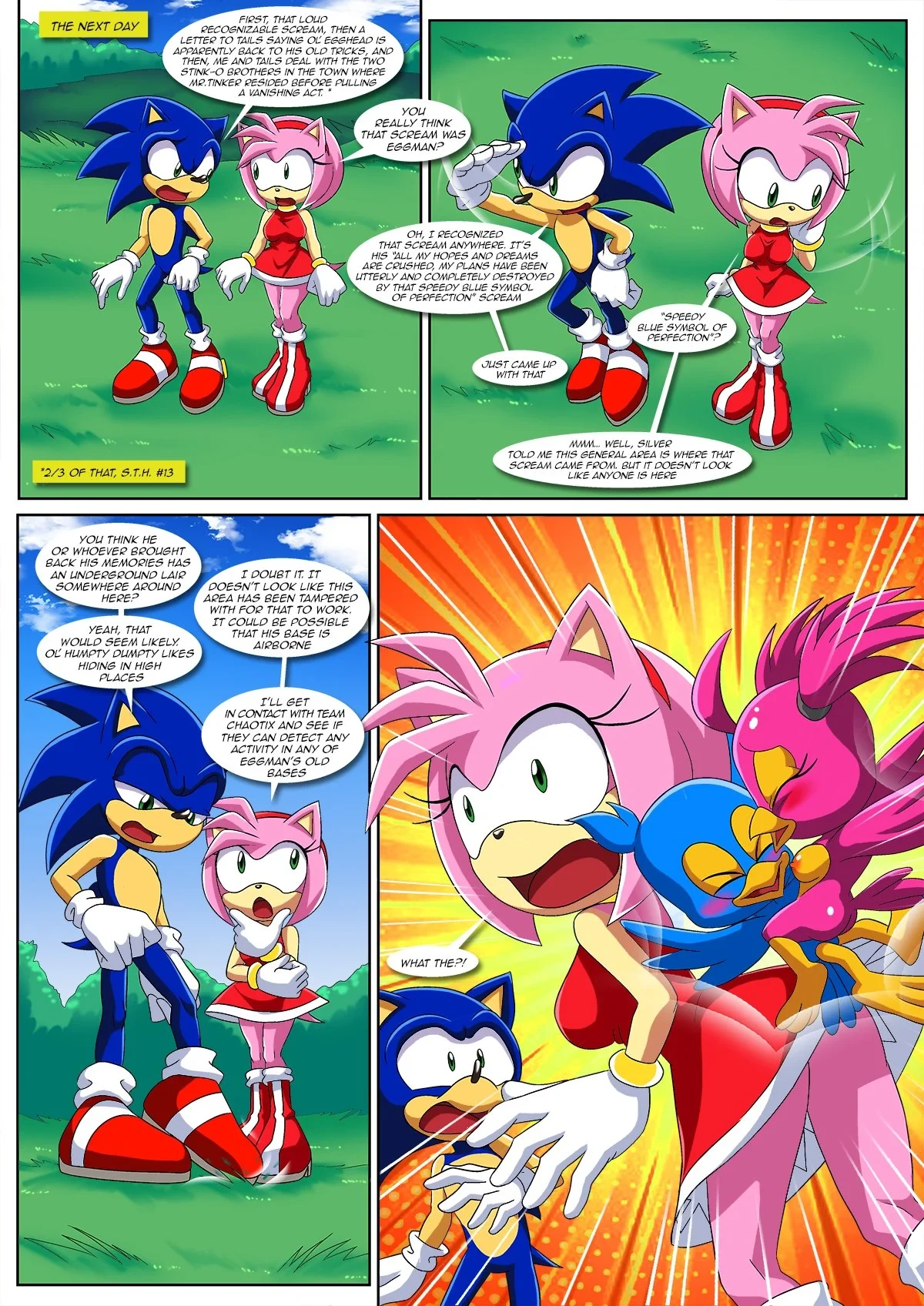 The Mayhem Of The Kinky Virus [Palcomix] - 1 . The Mayhem of the Kinky Virus - Chapter 1 (Sonic the Hedgehog) [Palcomix] - Page 12