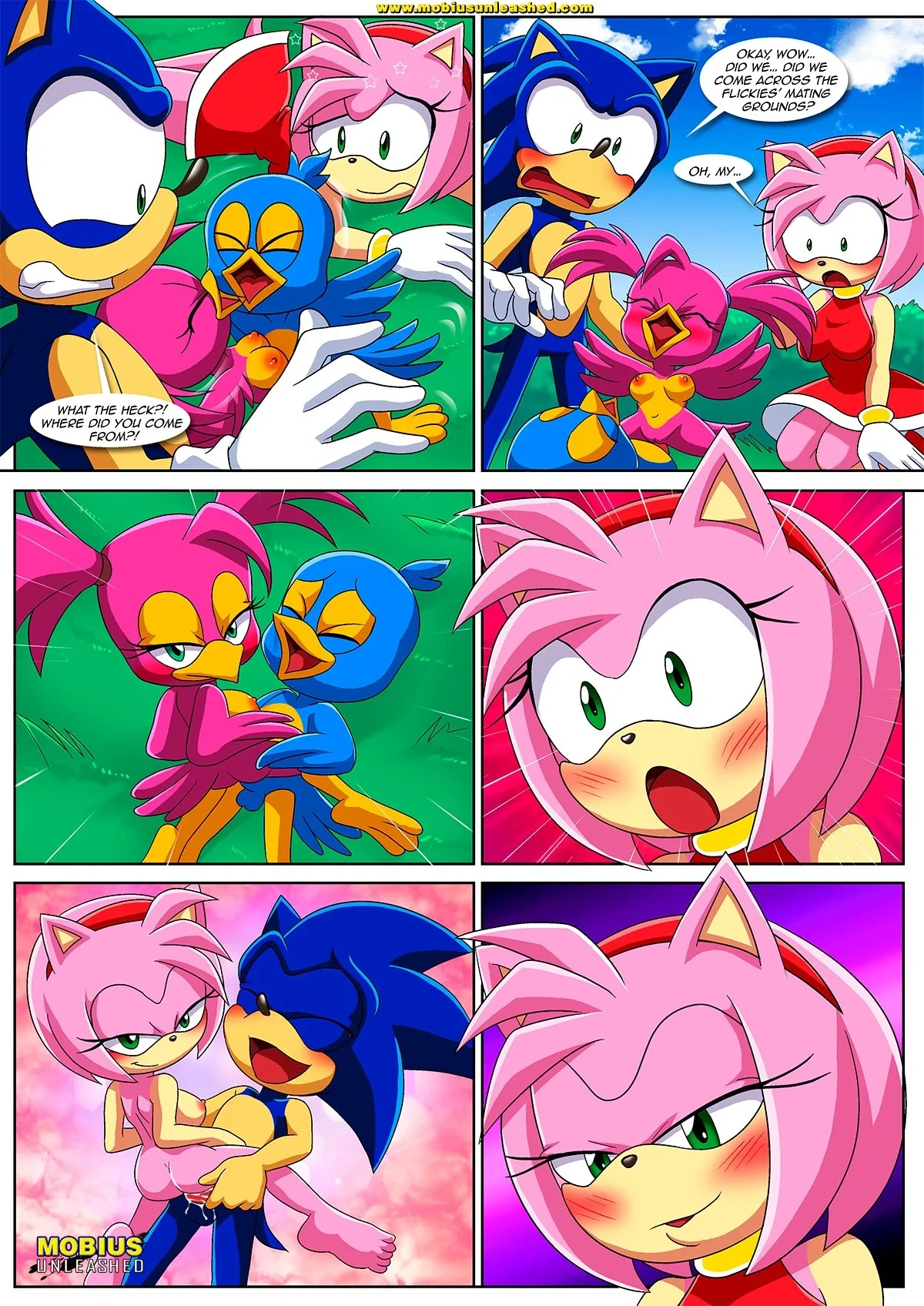 The Mayhem Of The Kinky Virus [Palcomix] - 1 . The Mayhem of the Kinky Virus - Chapter 1 (Sonic the Hedgehog) [Palcomix] - Page 13
