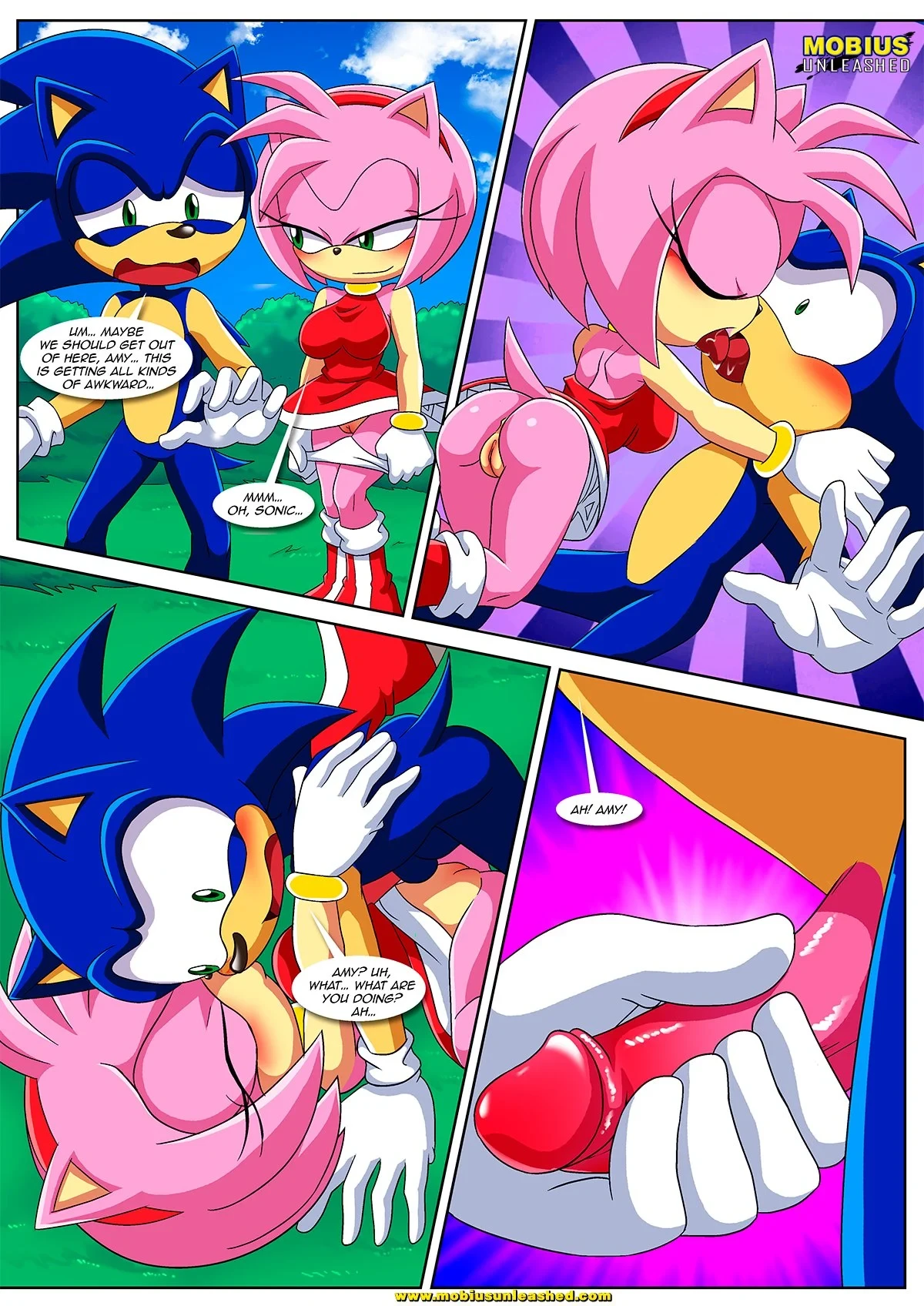 The Mayhem Of The Kinky Virus [Palcomix] - 1 . The Mayhem of the Kinky Virus - Chapter 1 (Sonic the Hedgehog) [Palcomix] - Page 14