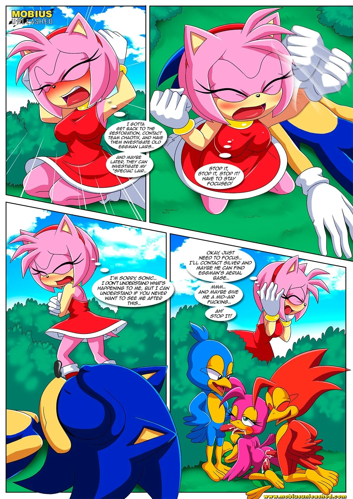 The Mayhem Of The Kinky Virus [Palcomix] - 1 . The Mayhem of the Kinky Virus - Chapter 1 (Sonic the Hedgehog) [Palcomix] - Page 19