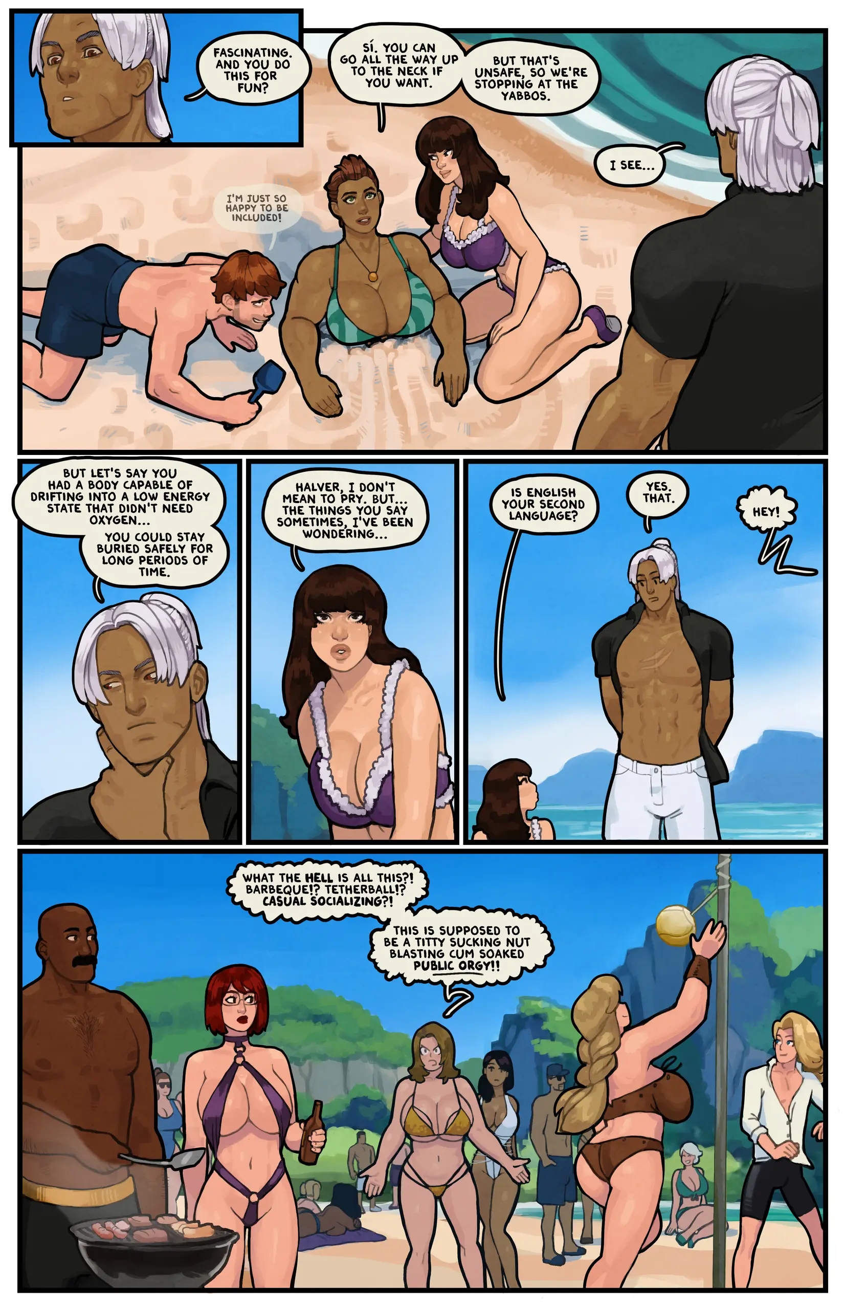This Romantic World [Reinbach] - 11 . This Romantic World - Wet Wild Rumble - Page 17