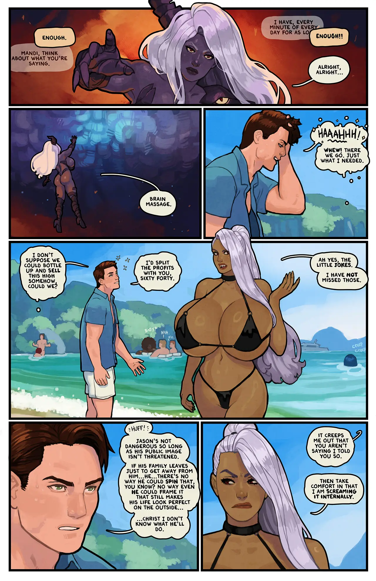This Romantic World [Reinbach] - 11 . This Romantic World - Wet Wild Rumble - Page 51