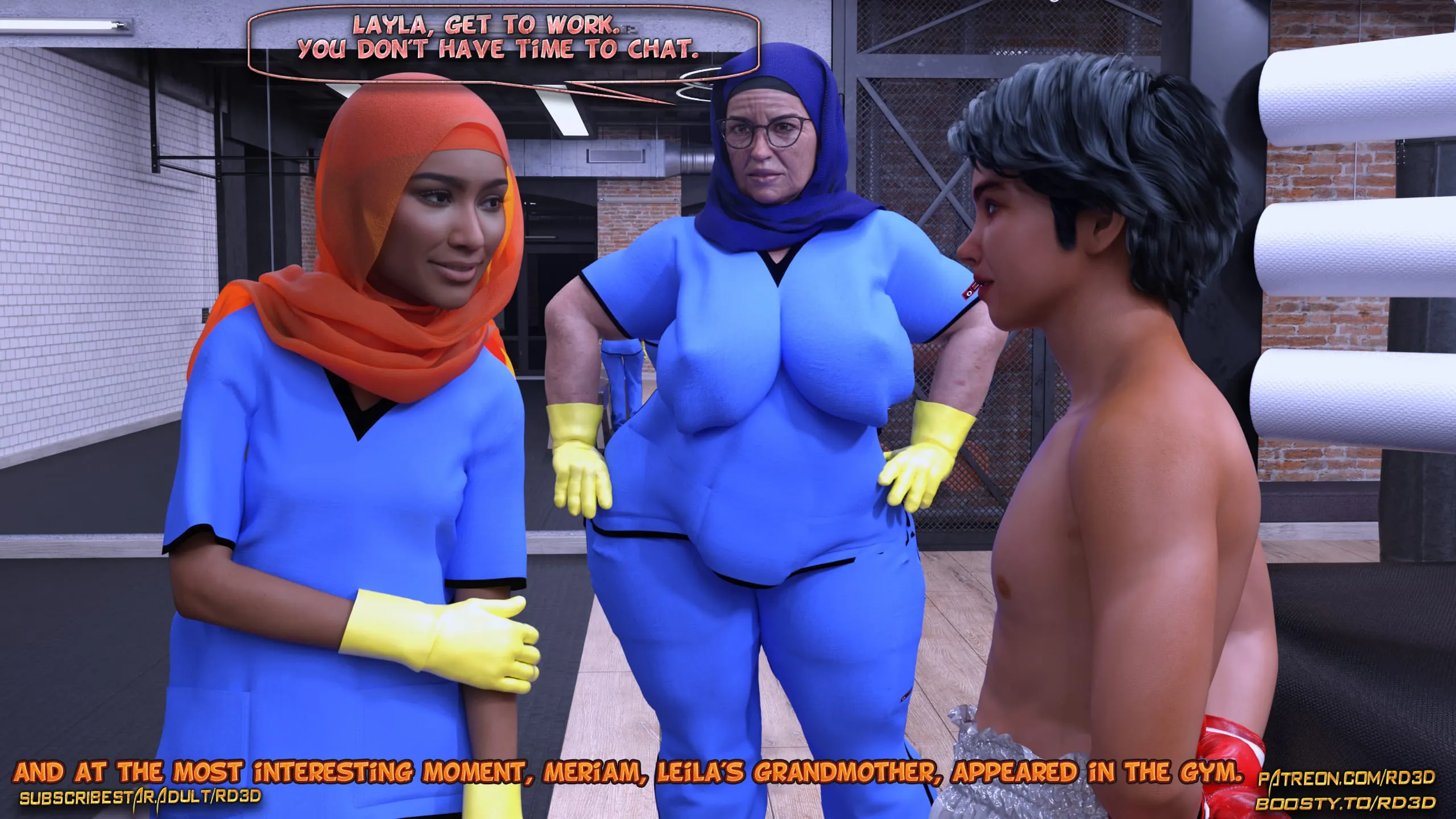 Lust Predators: Hijab Amateurs [Real-Deal 3D] - 14 . Lust Predators - Hijab Amatures - Chapter 14 - Fight Club - Page 11