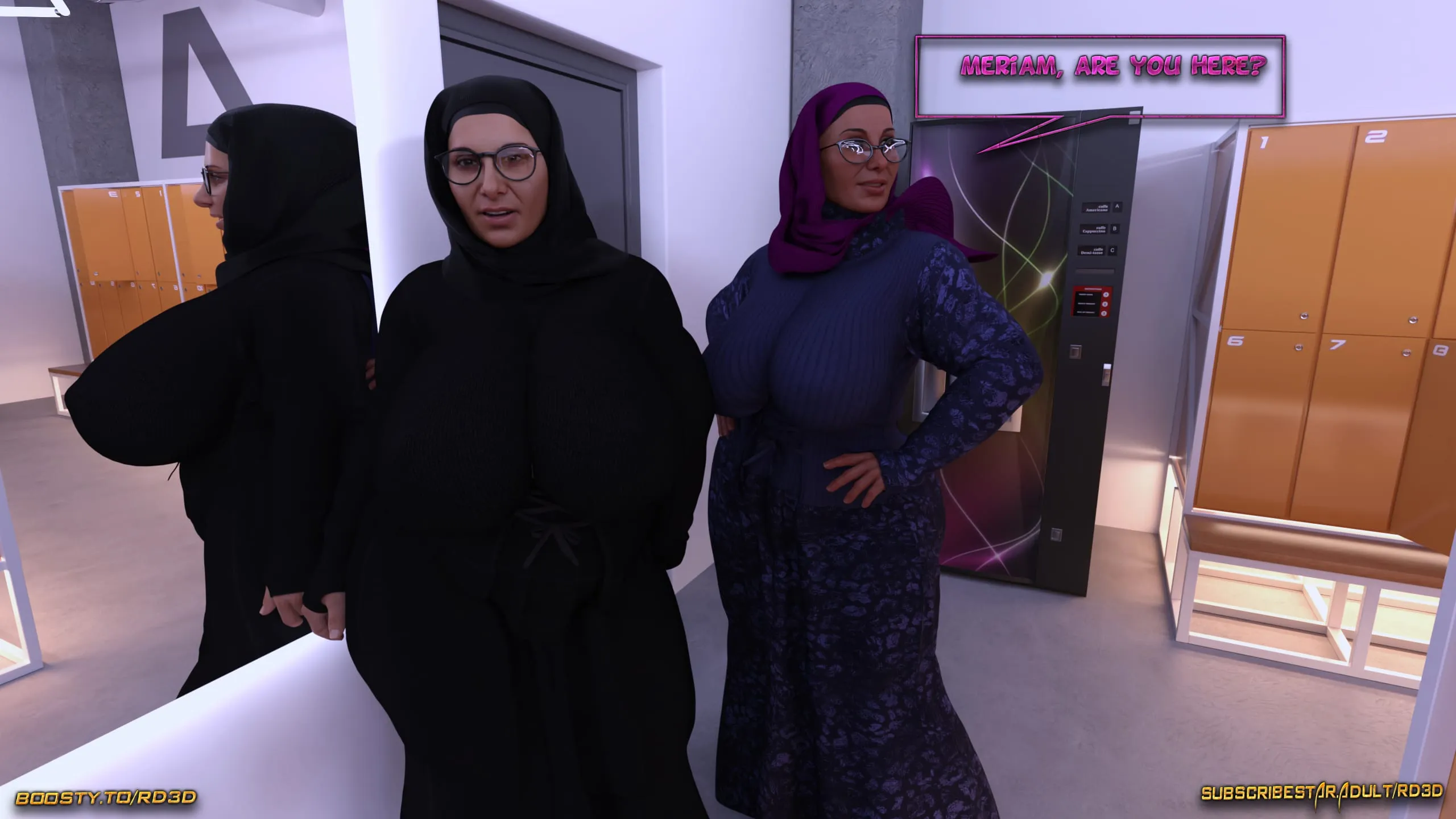 Lust Predators: Hijab Amateurs [Real-Deal 3D] - 14 . Lust Predators - Hijab Amatures - Chapter 14 - Fight Club - Page 37