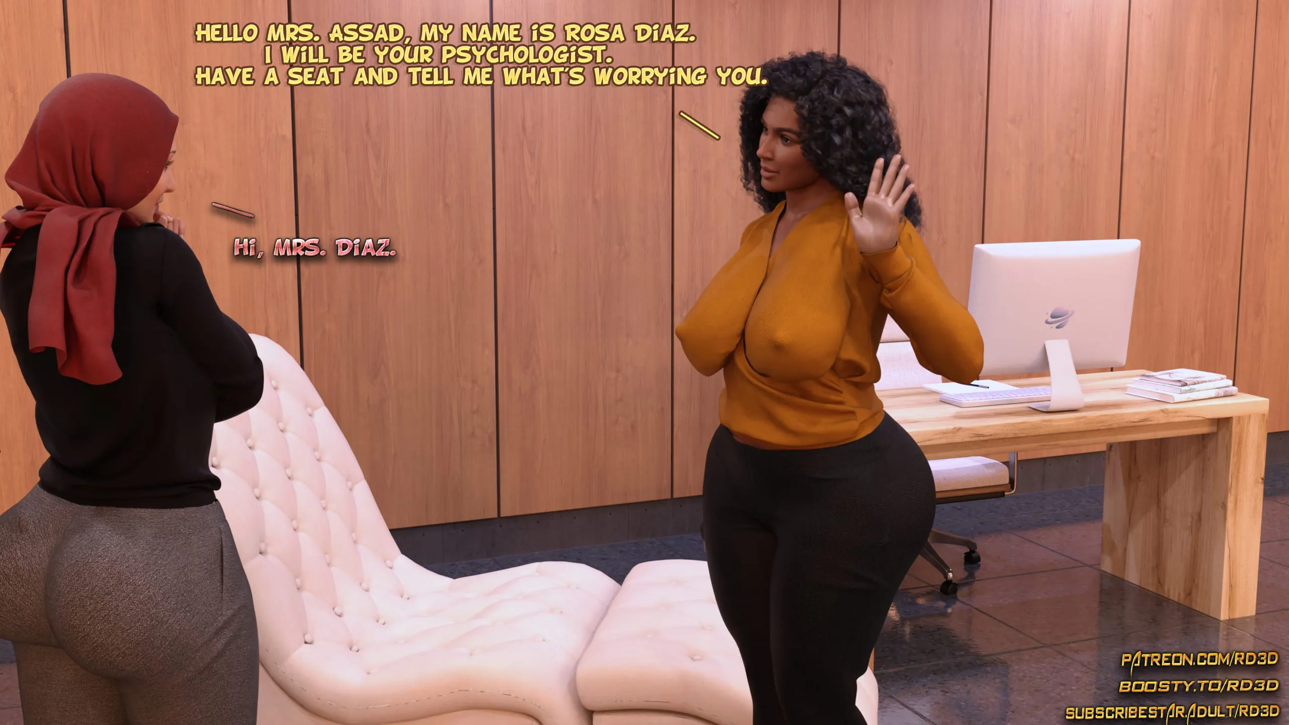 Lust Predators: Hijab Amateurs [Real-Deal 3D] - 8 .2 . Hijab Amatures - Analyze This - Chapter 8 - Page 2
