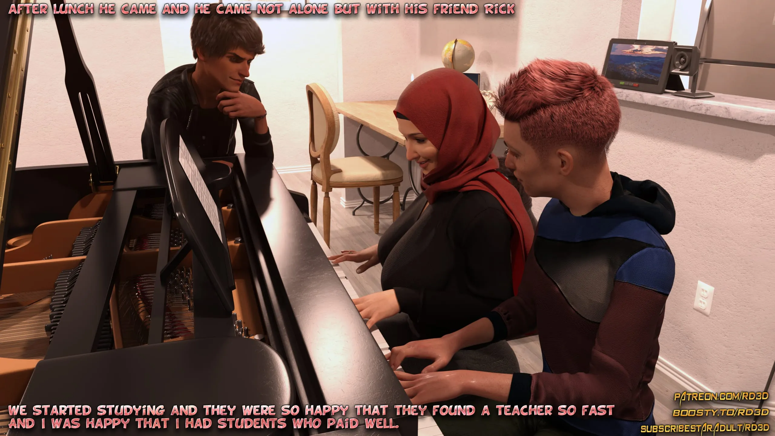 Lust Predators: Hijab Amateurs [Real-Deal 3D] - 8 .2 . Hijab Amatures - Analyze This - Chapter 8 - Page 8
