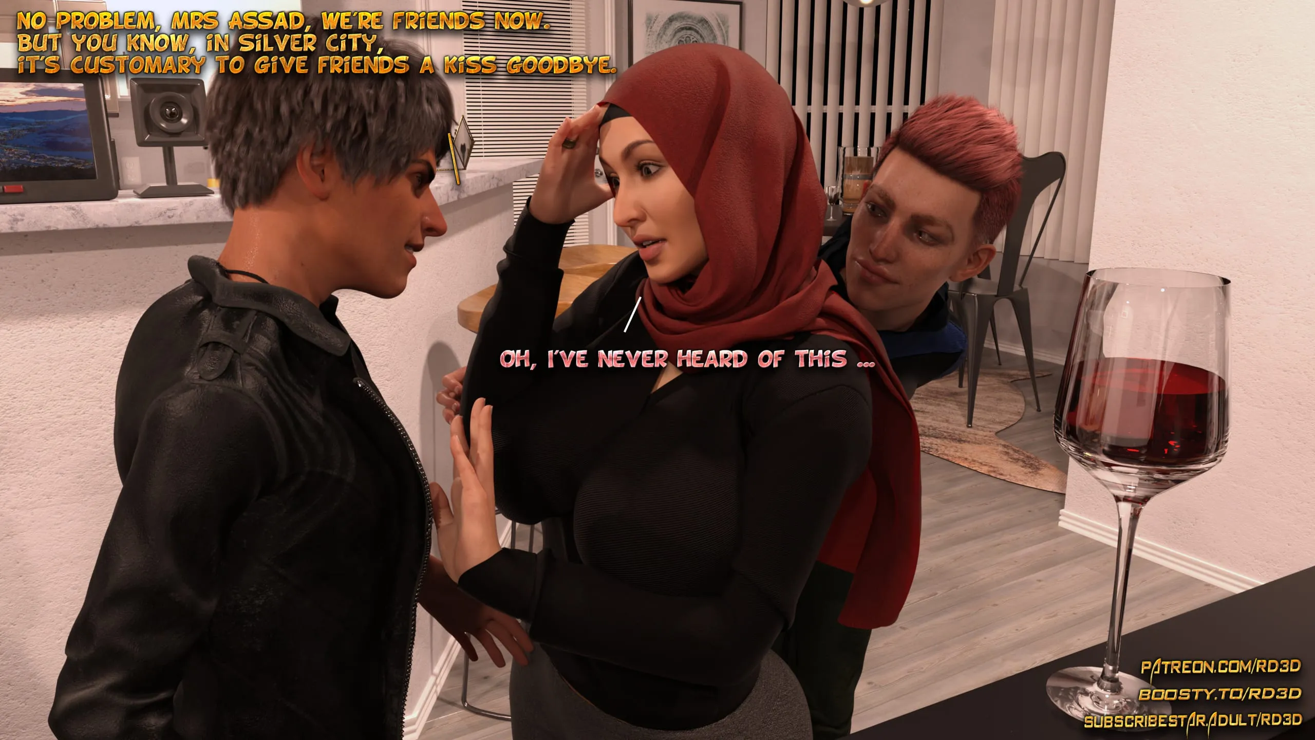 Lust Predators: Hijab Amateurs [Real-Deal 3D] - 8 .2 . Hijab Amatures - Analyze This - Chapter 8 - Page 11