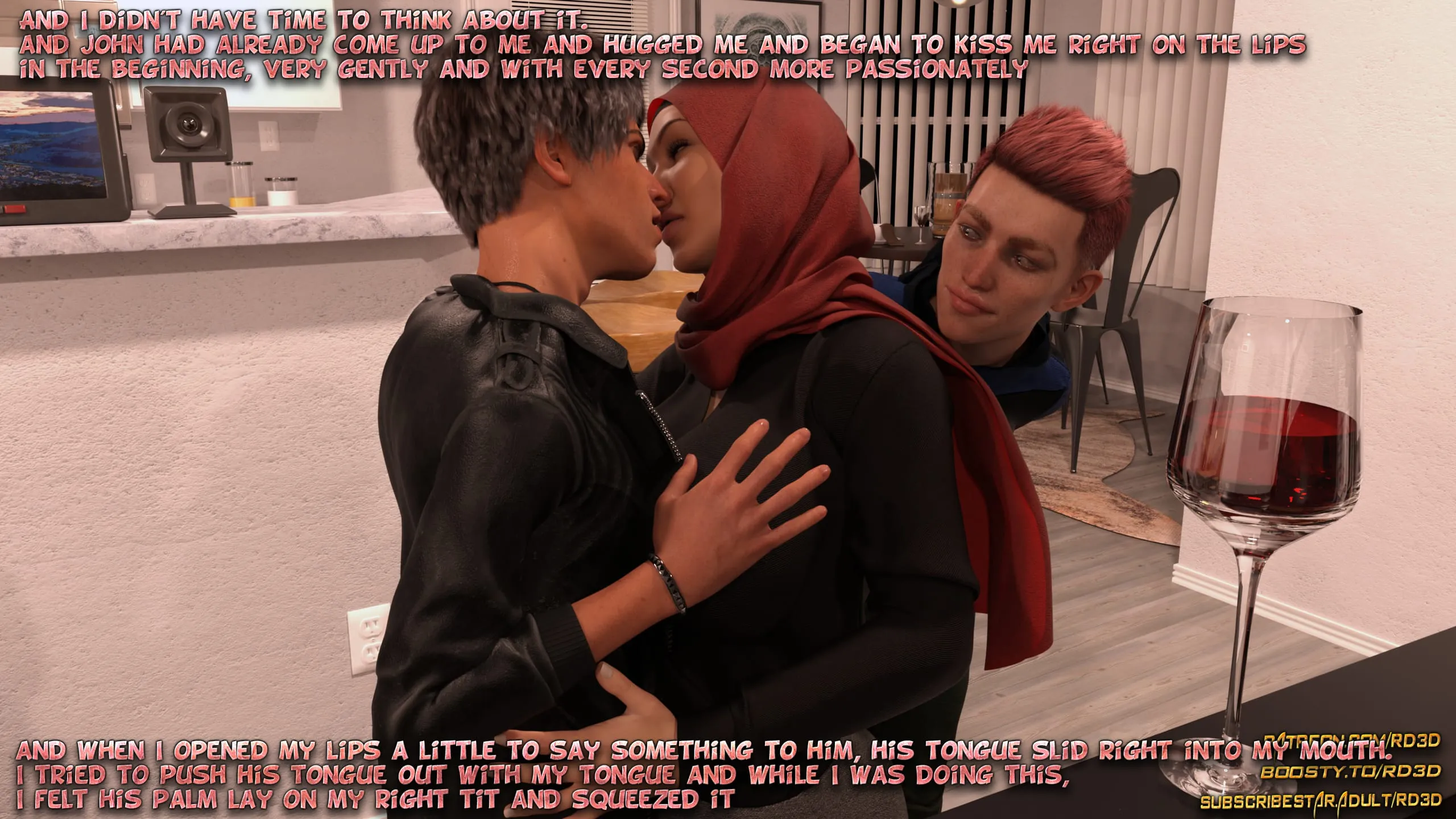 Lust Predators: Hijab Amateurs [Real-Deal 3D] - 8 .2 . Hijab Amatures - Analyze This - Chapter 8 - Page 12