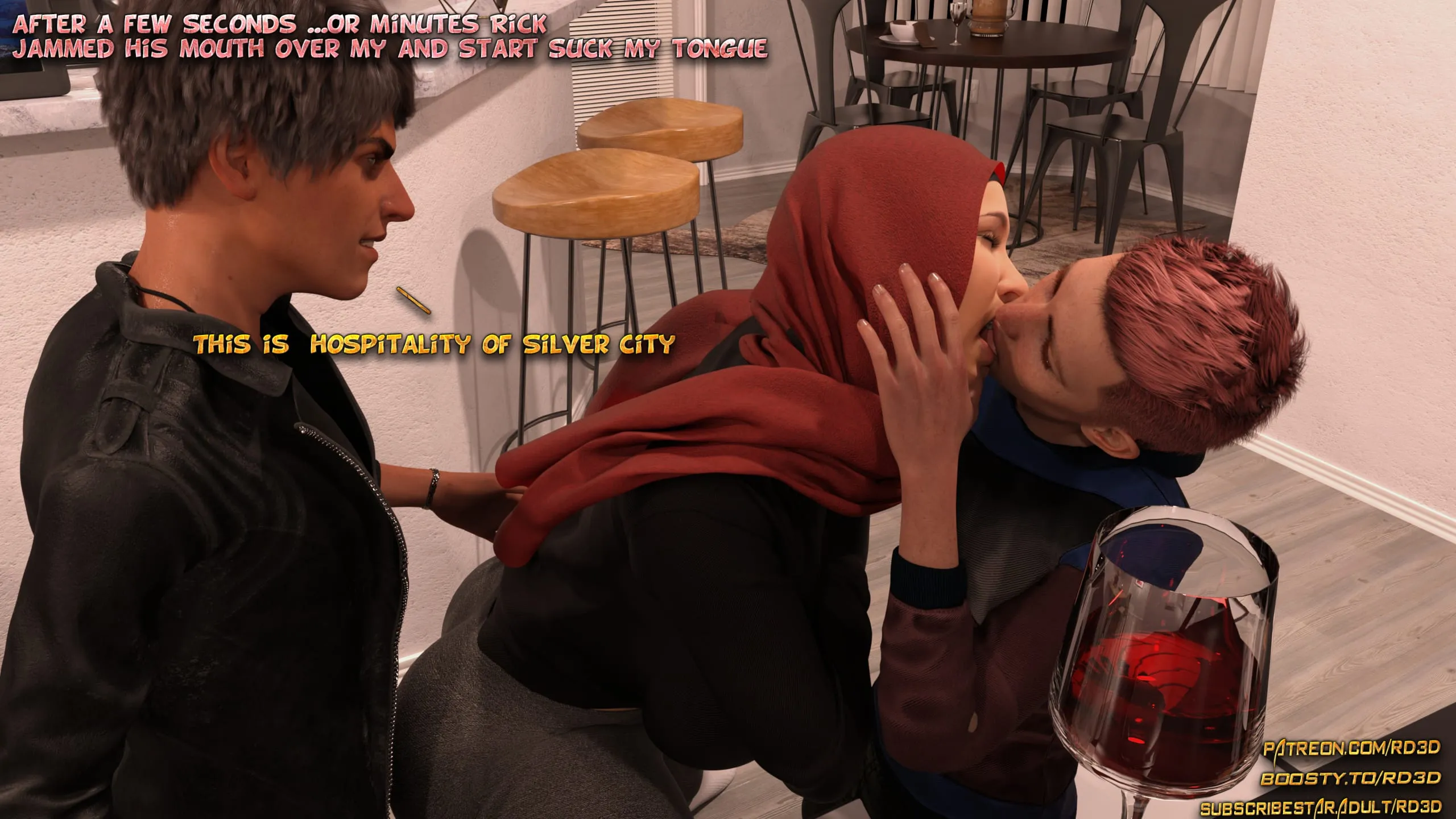 Lust Predators: Hijab Amateurs [Real-Deal 3D] - 8 .2 . Hijab Amatures - Analyze This - Chapter 8 - Page 13