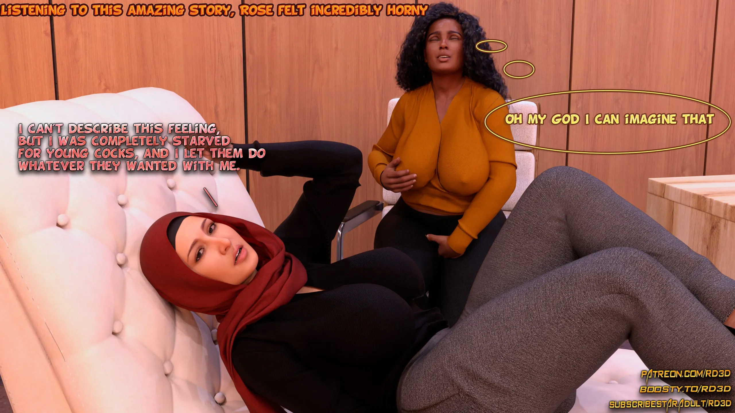 Lust Predators: Hijab Amateurs [Real-Deal 3D] - 8 .2 . Hijab Amatures - Analyze This - Chapter 8 - Page 23