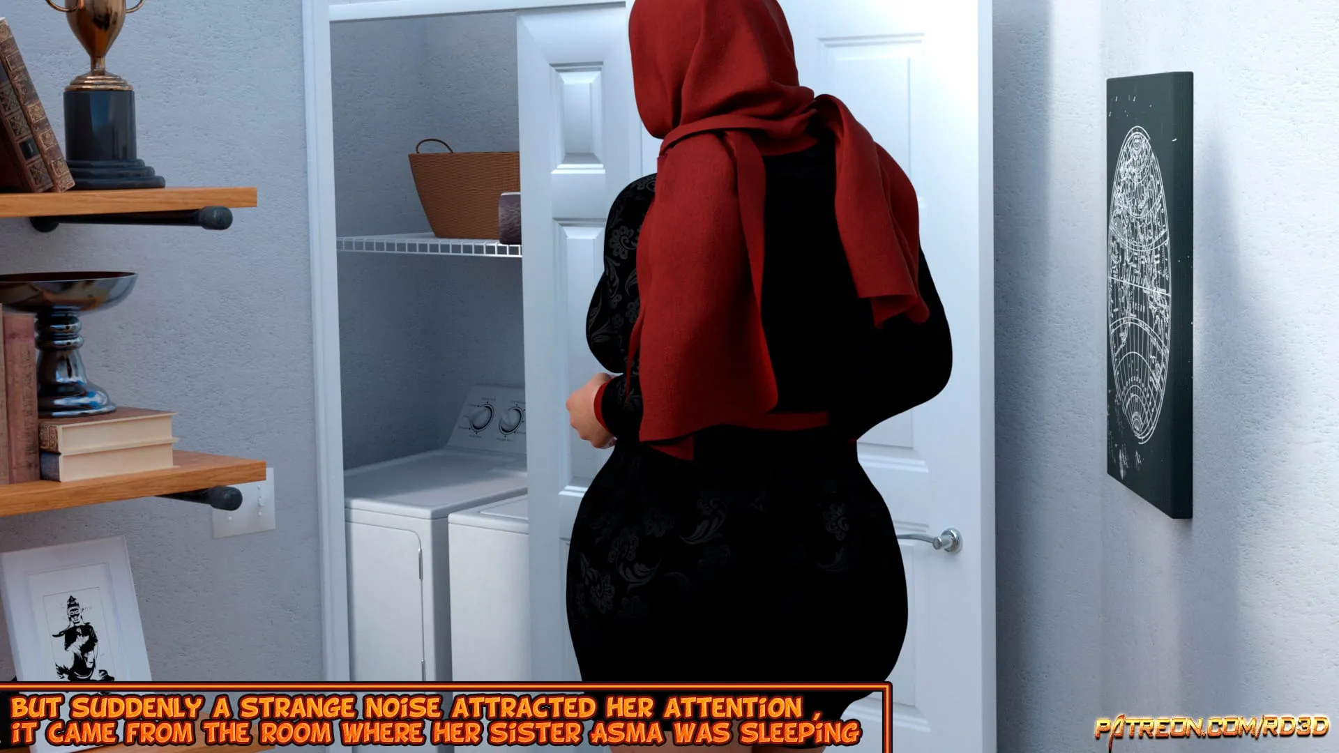 Lust Predators: Hijab Amateurs [Real-Deal 3D] - 7 .2. Hijab Amateures - Night Visit For Fatima 3 - Page 32