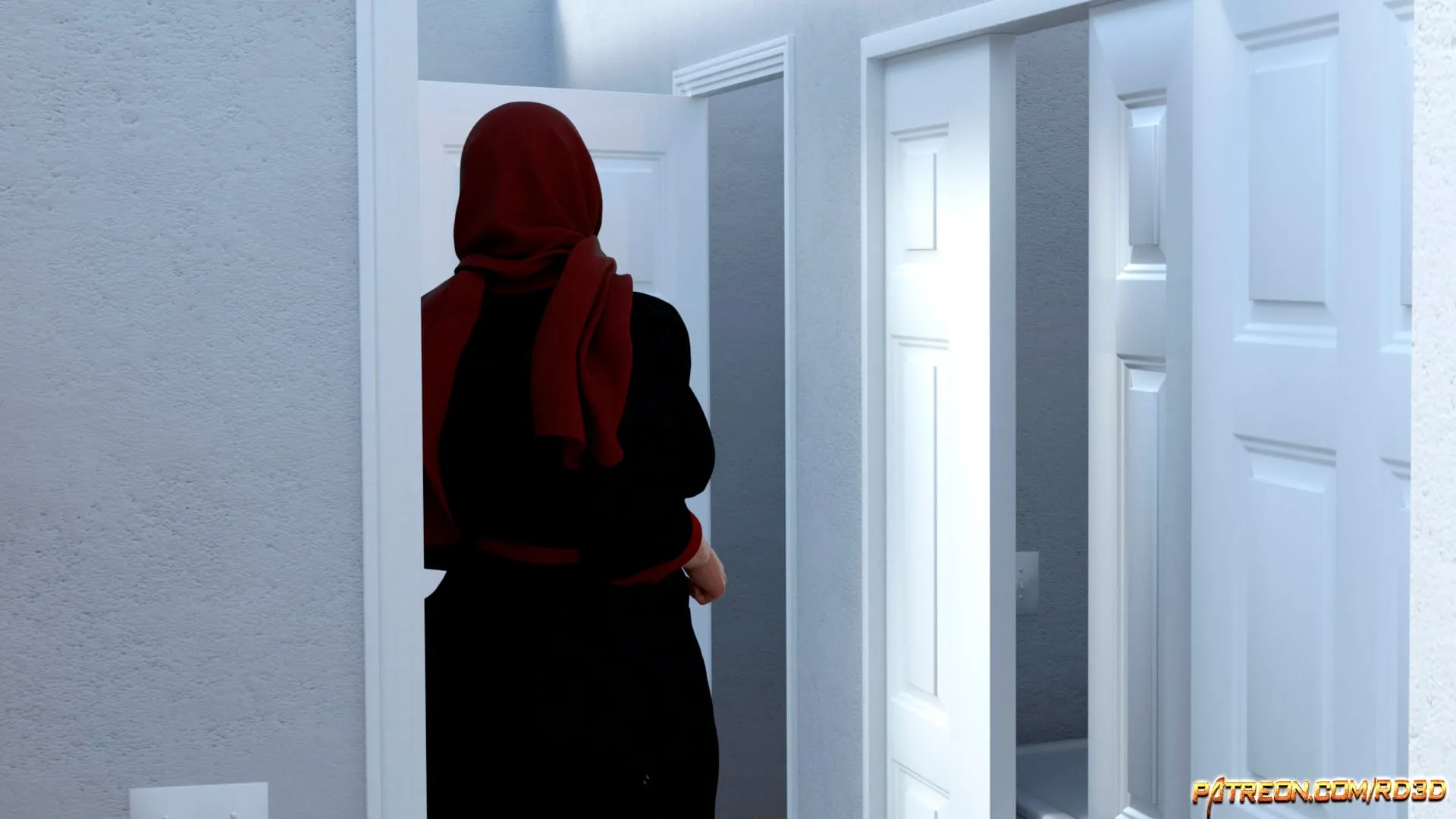 Lust Predators: Hijab Amateurs [Real-Deal 3D] - 7 .2. Hijab Amateures - Night Visit For Fatima 3 - Page 33