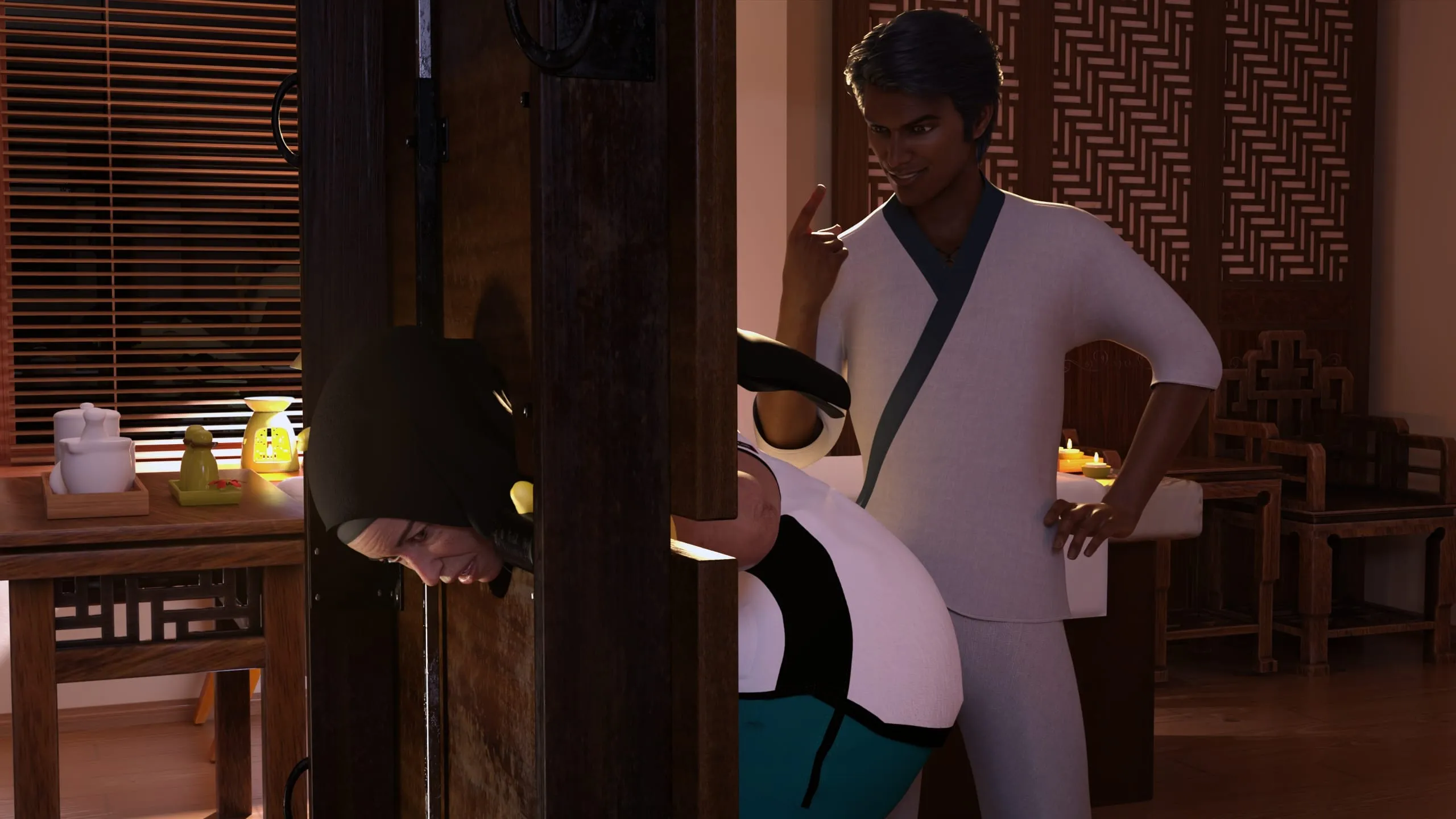 Lust Predators: Hijab Amateurs [Real-Deal 3D] - 11.5 . Hijab Amatures - Spa - Chapter 11 - Page 20