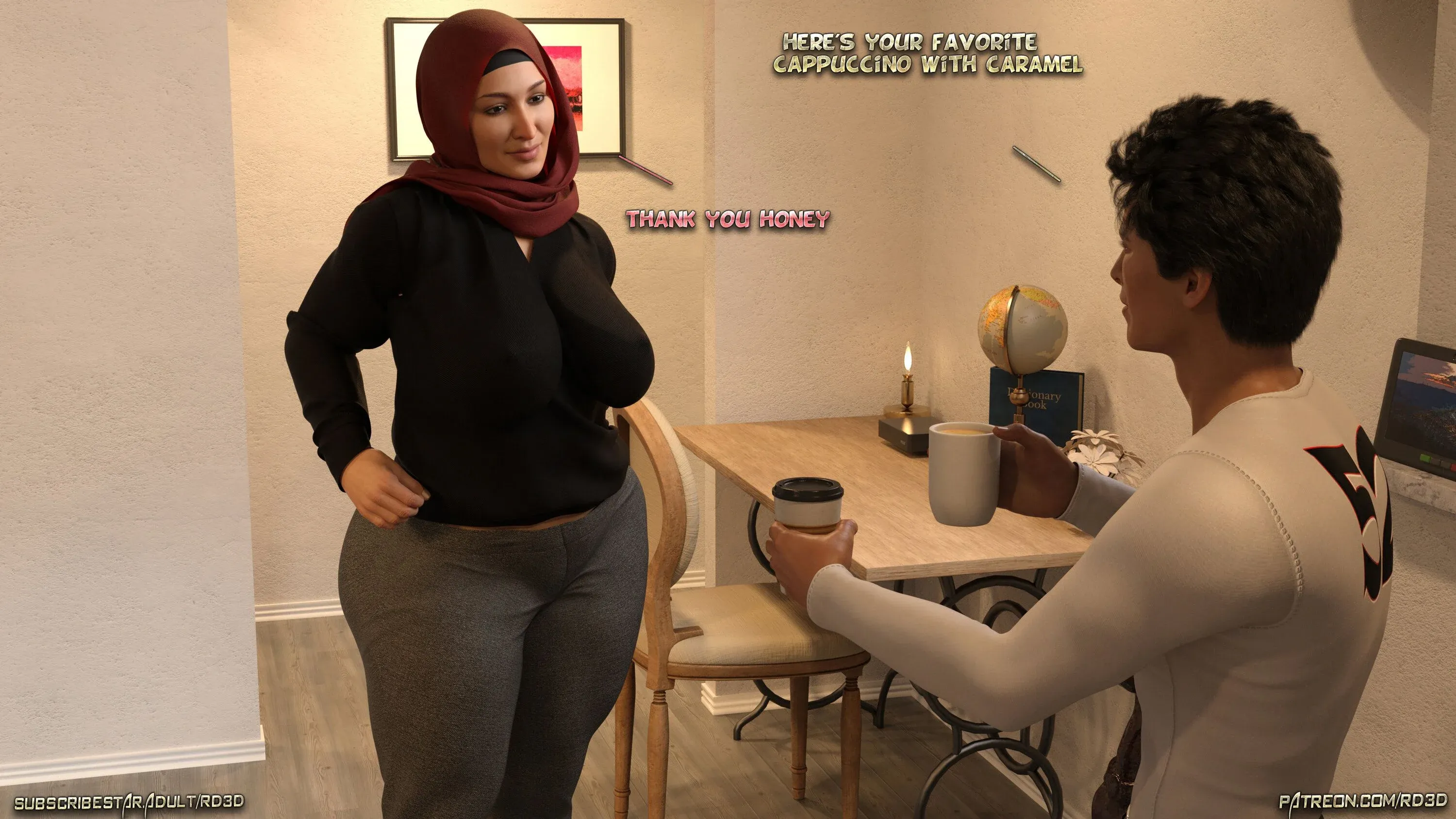 Lust Predators: Hijab Amateurs [Real-Deal 3D] - 6 . Hijab Amatures - Mrs. Assad - One Dya Story - Chapter 6 - Page 15
