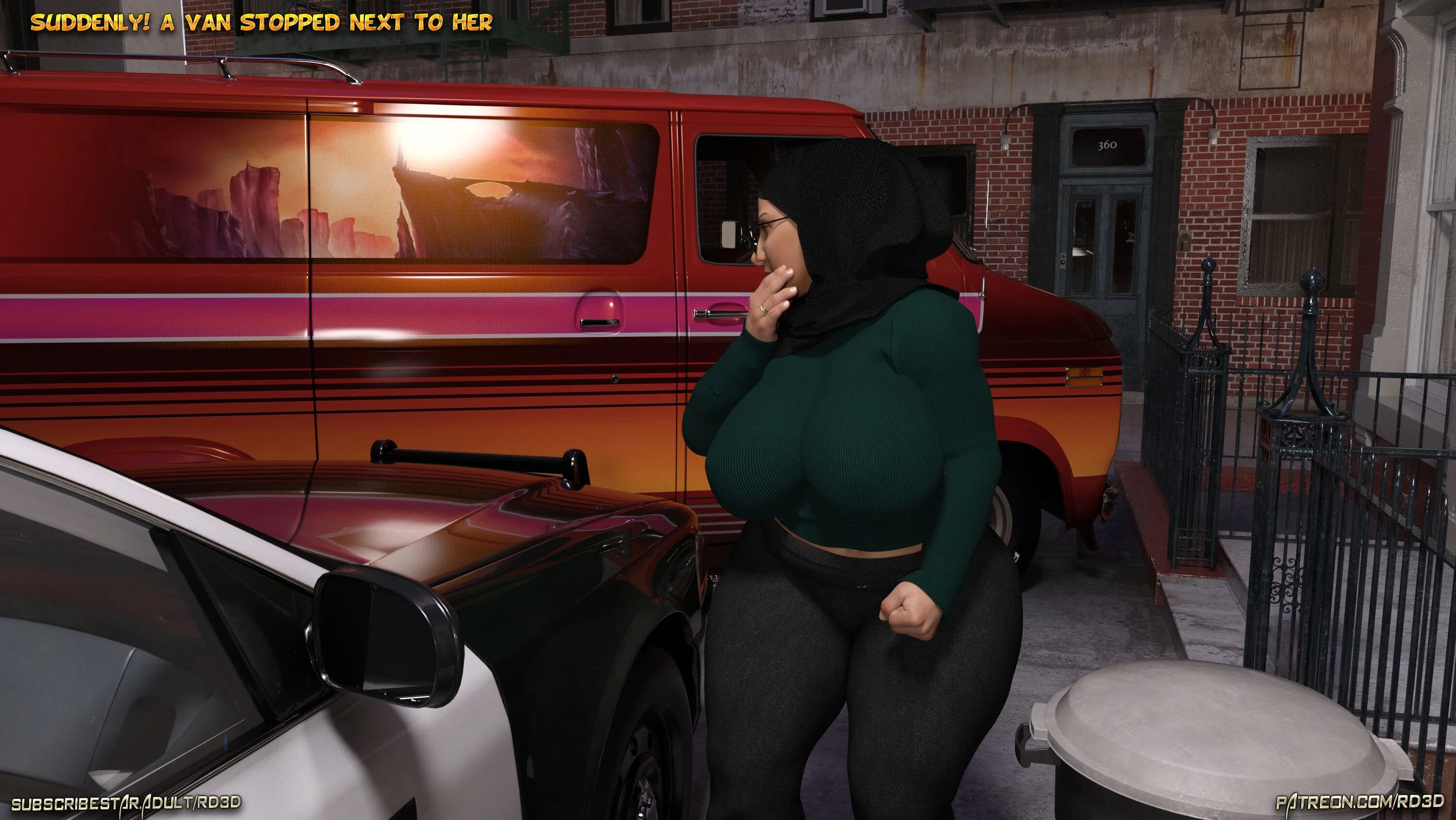 Lust Predators: Hijab Amateurs [Real-Deal 3D] - 6 . Hijab Amatures - Mrs. Assad - One Dya Story - Chapter 6 - Page 30