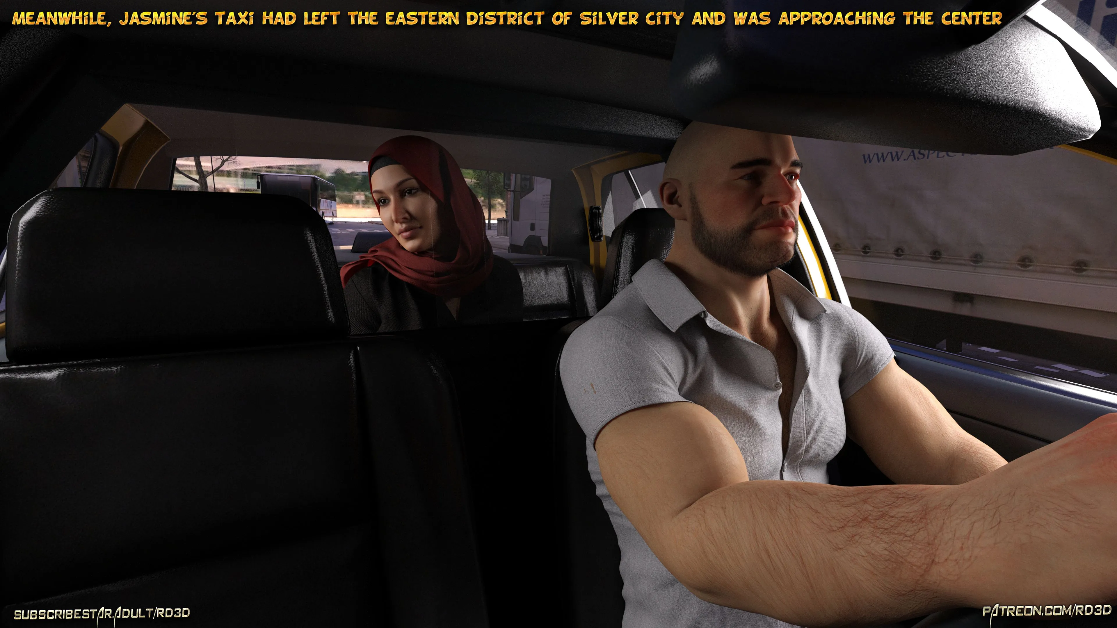 Lust Predators: Hijab Amateurs [Real-Deal 3D] - 6 . Hijab Amatures - Mrs. Assad - One Dya Story - Chapter 6 - Page 121