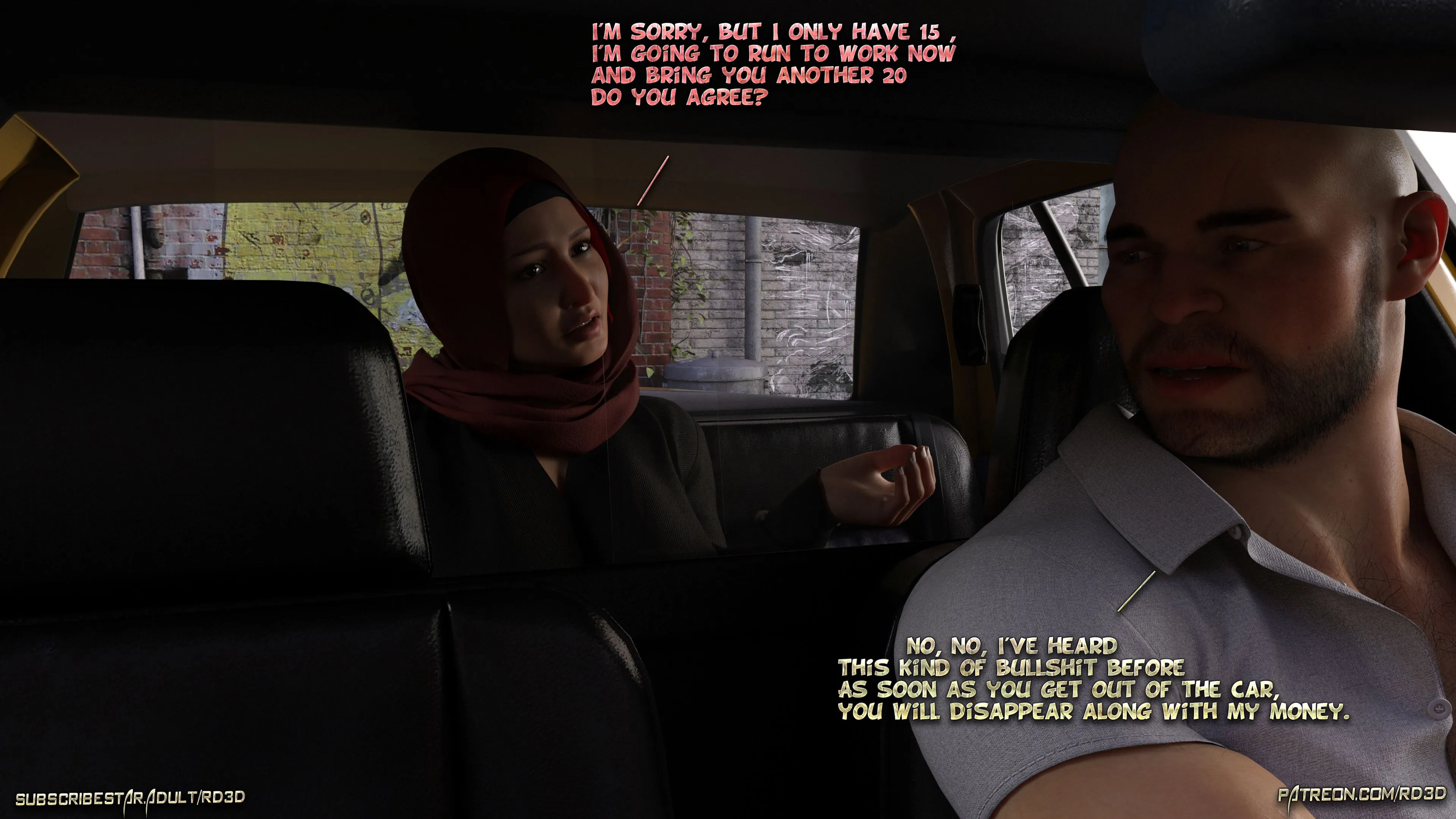 Lust Predators: Hijab Amateurs [Real-Deal 3D] - 6 . Hijab Amatures - Mrs. Assad - One Dya Story - Chapter 6 - Page 130