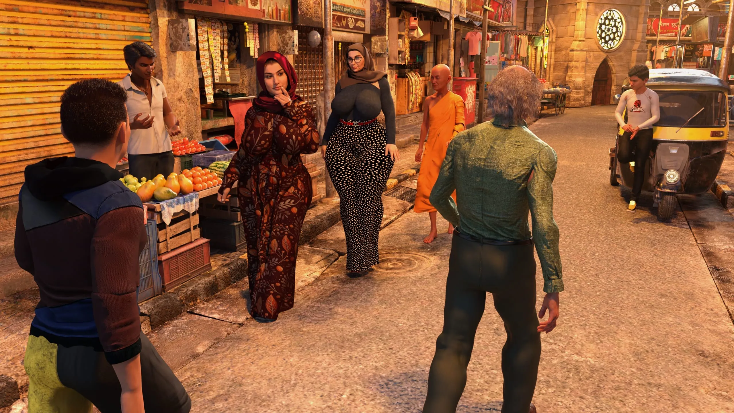Lust Predators: Hijab Amateurs [Real-Deal 3D] - 12 . Hijab Amatures - Tricky Street - Chapter 12 - Page 2
