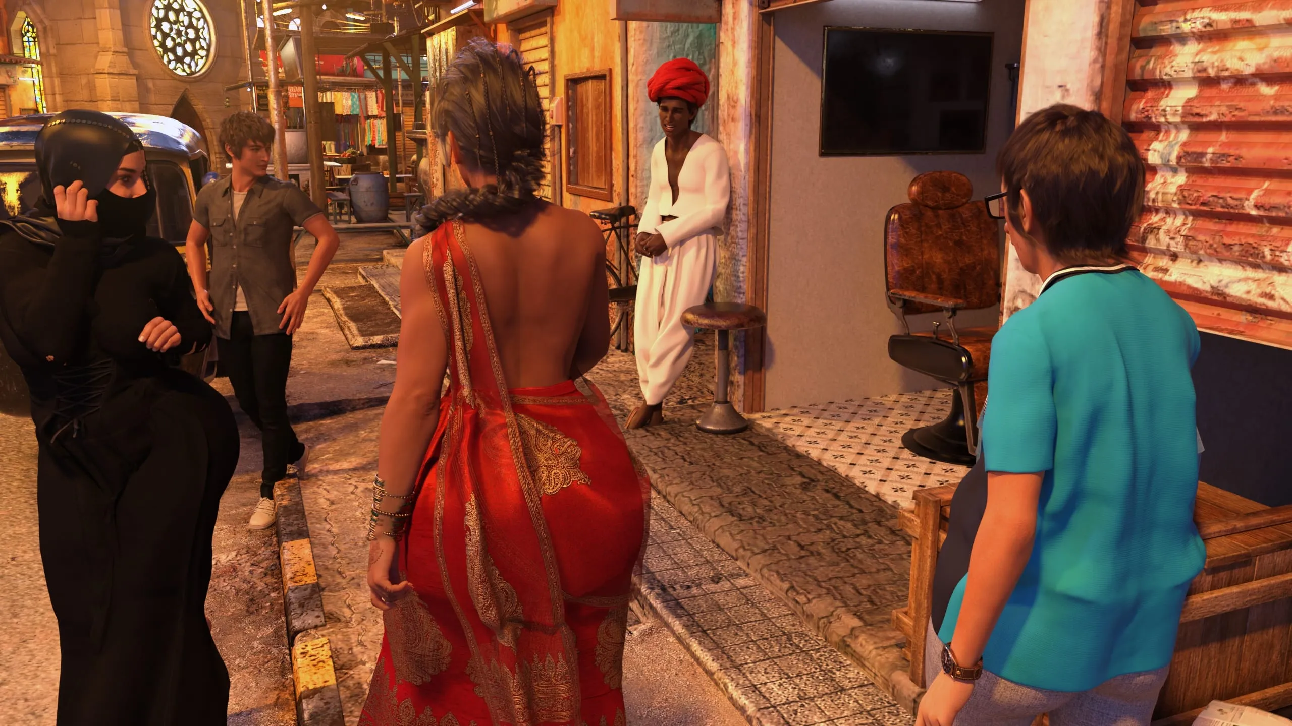Lust Predators: Hijab Amateurs [Real-Deal 3D] - 12 . Hijab Amatures - Tricky Street - Chapter 12 - Page 4