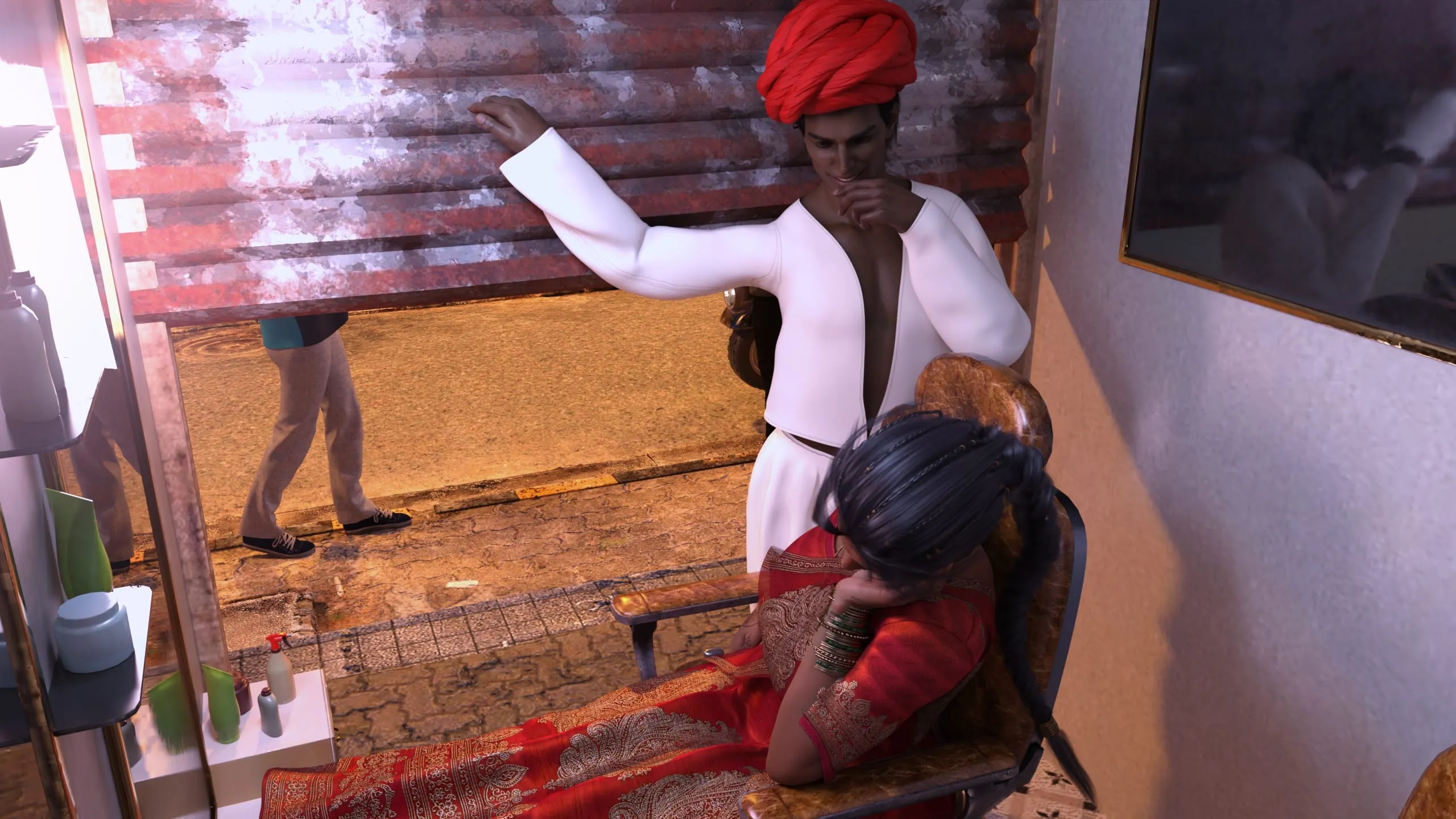 Lust Predators: Hijab Amateurs [Real-Deal 3D] - 12 . Hijab Amatures - Tricky Street - Chapter 12 - Page 8