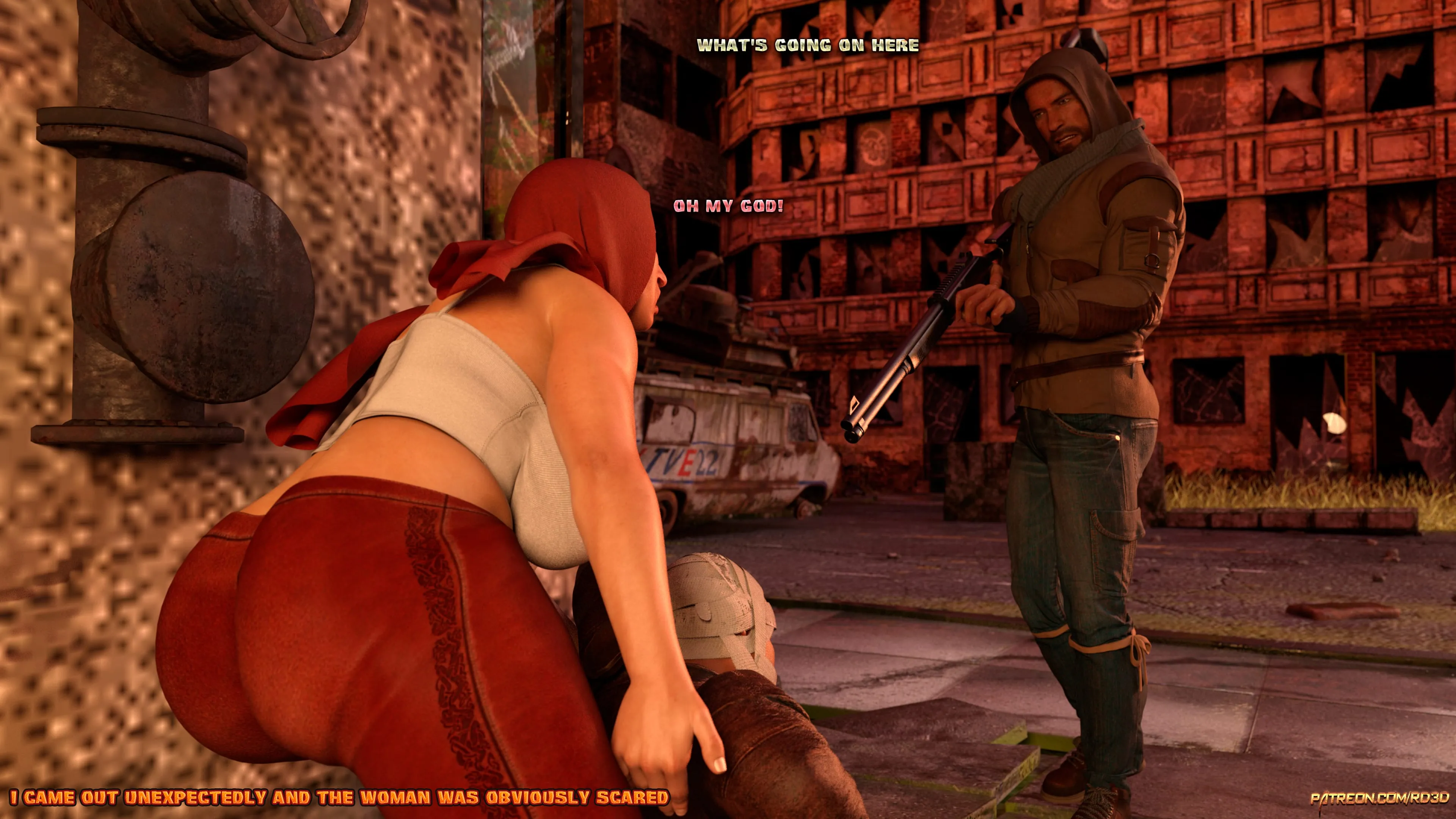 Lust Predators: Hijab Amateurs [Real-Deal 3D] - 10 . Hijab Amatures - Lust Wasteland - Chapter 10 - Page 10