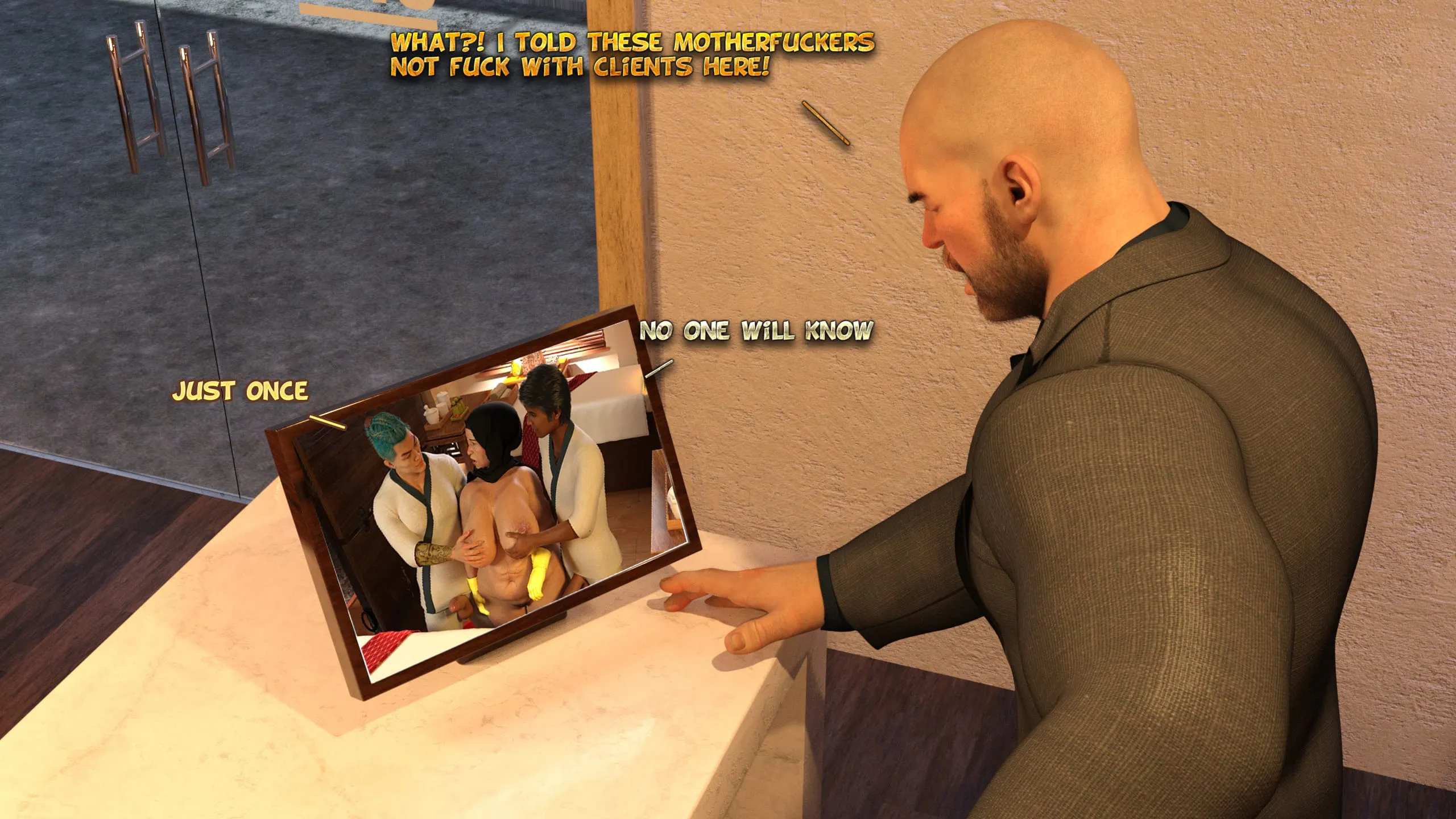 Lust Predators: Hijab Amateurs [Real-Deal 3D] - 11 . Hijab Amatures - Spa - Chapter 11 - Page 69
