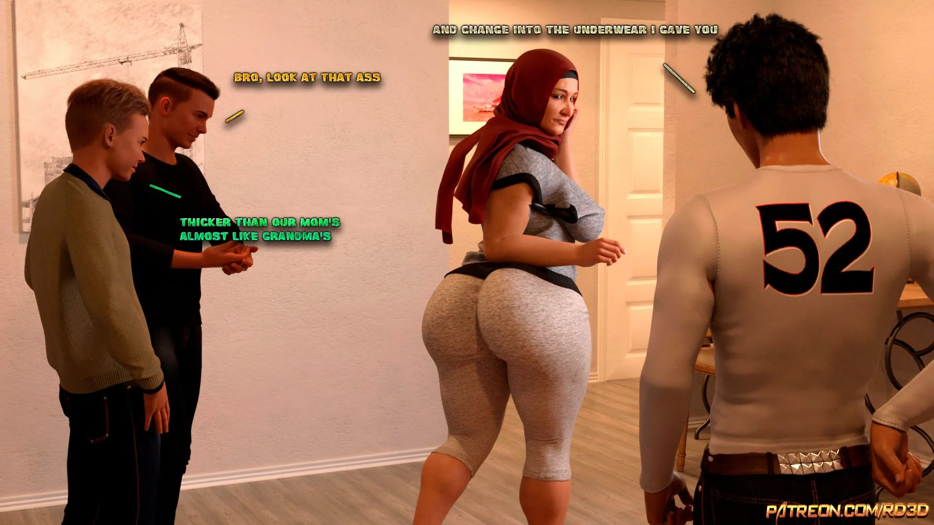 Lust Predators: Hijab Amateurs [Real-Deal 3D] - 5 . Lust Predators - Hijab Amatures - Weak Point - Chapter 5 - Page 11