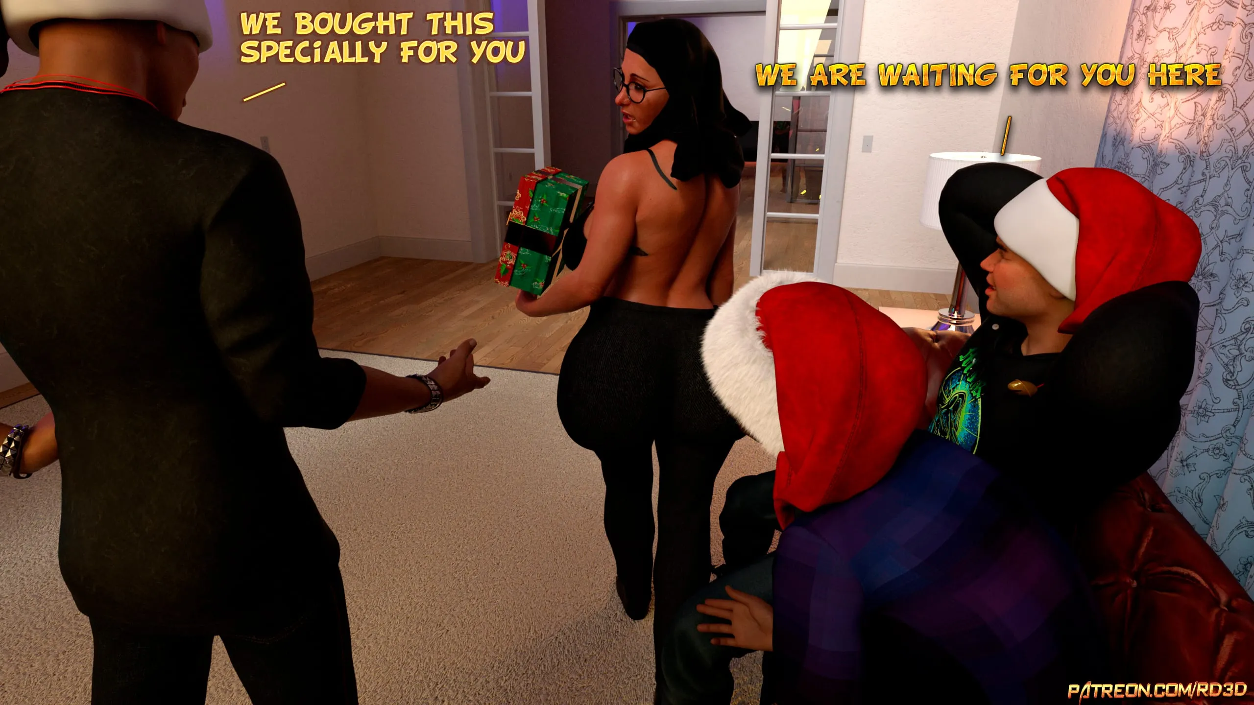 Lust Predators: Hijab Amateurs [Real-Deal 3D] - 13 . Hijab Amatures - Gift for Grandma - Chapter 13 - Page 20