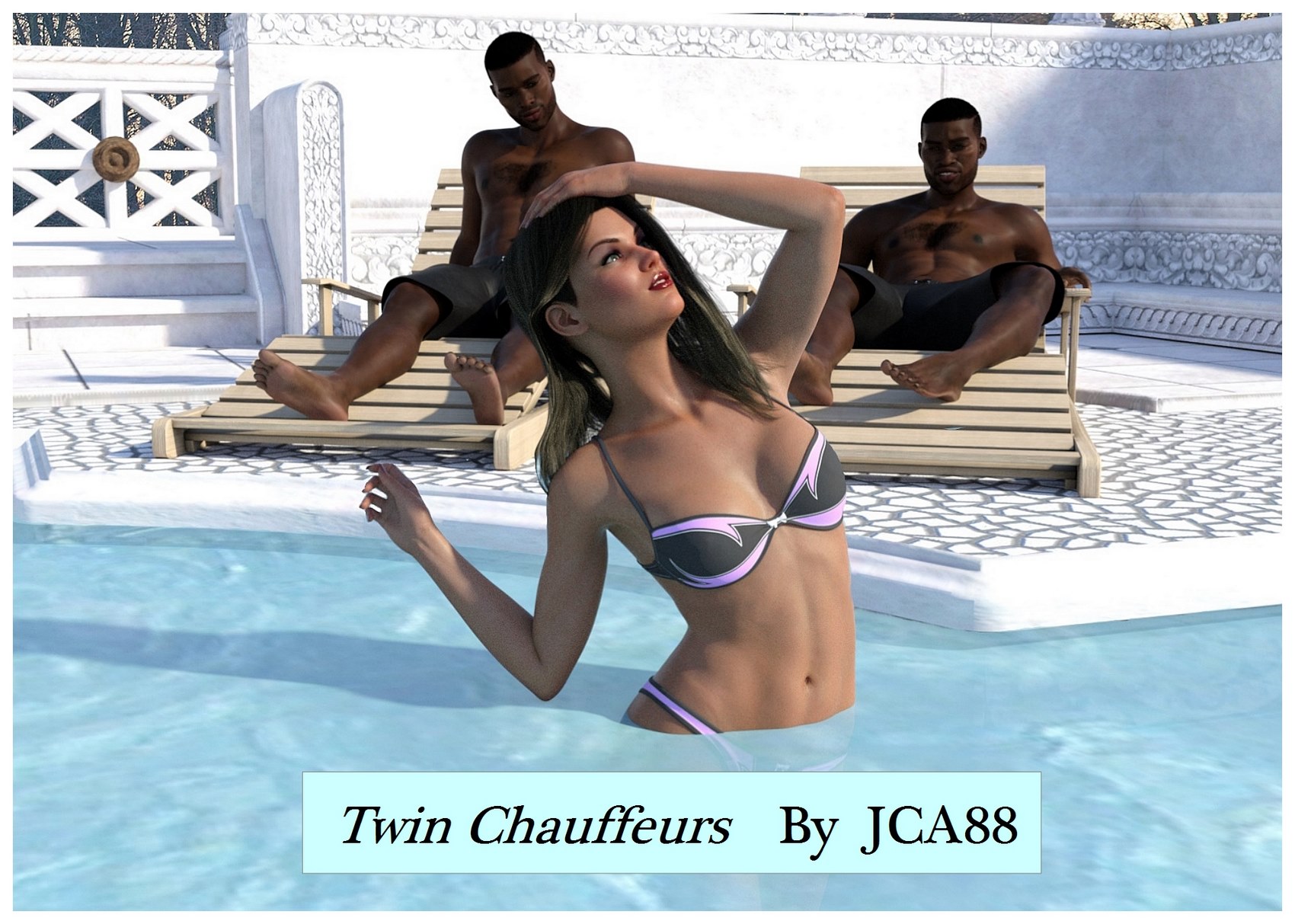 Twin Chauffeurs [Jca88] – Twin Chauffeurs  | 3D Adult Porn Comics