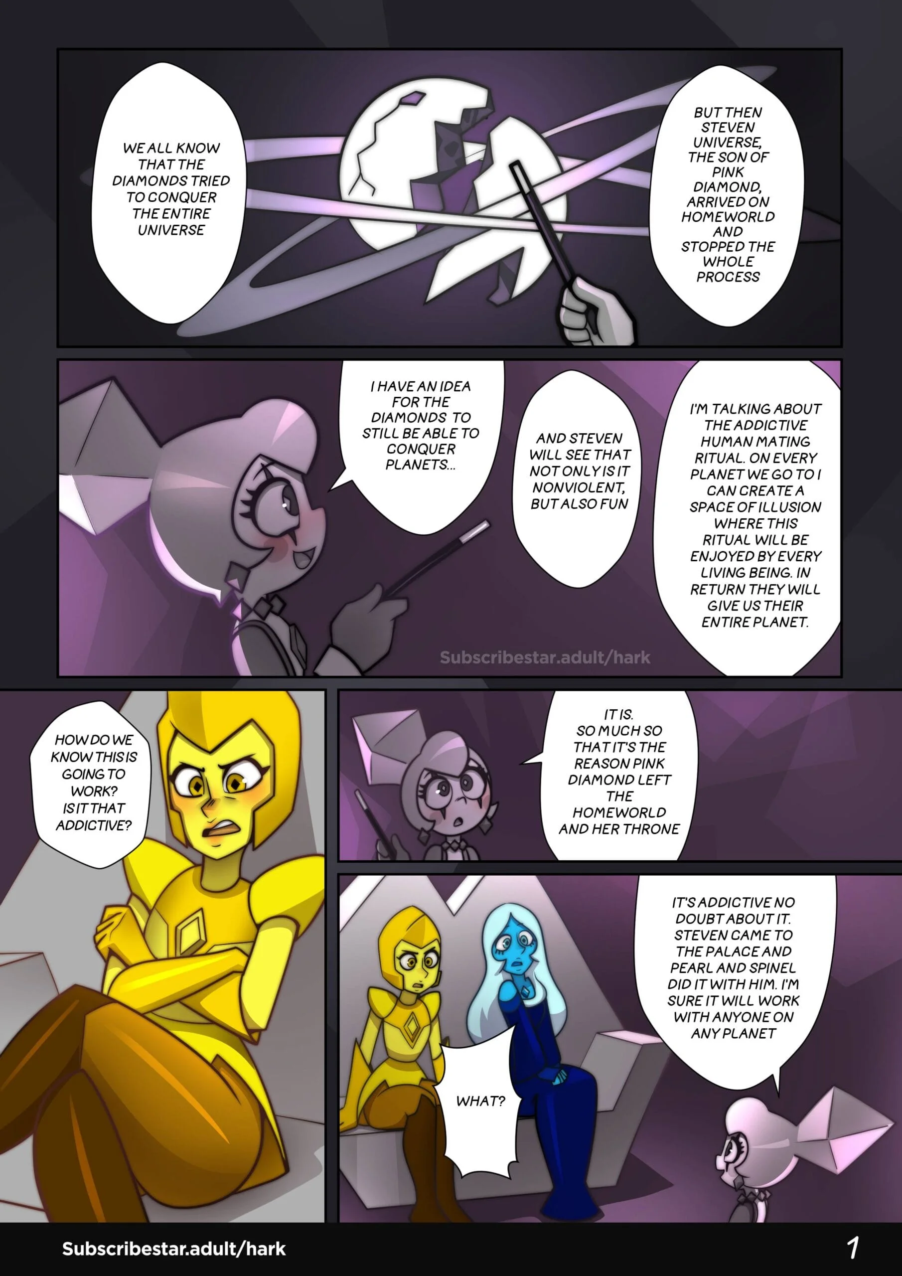 Steven’s Desire – Steven Universe - 2 . Steven's Desire - Chapter 2 [HarkArt] - Page 2