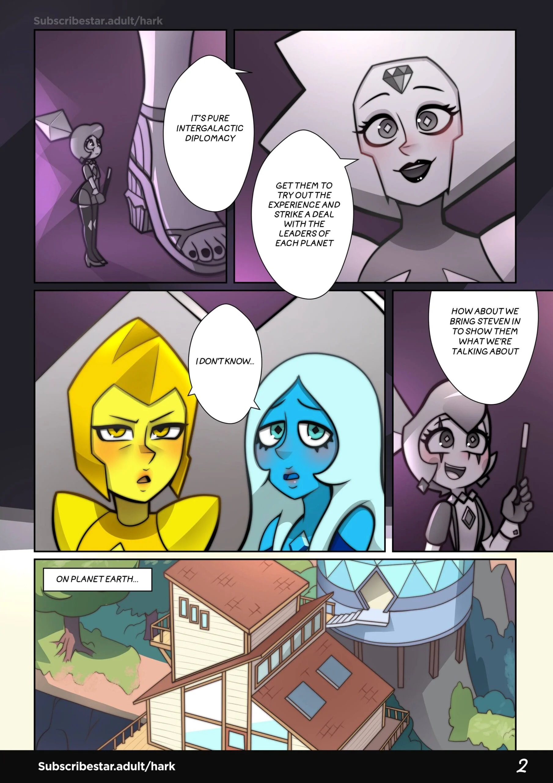 Steven’s Desire – Steven Universe - 2 . Steven's Desire - Chapter 2 [HarkArt] - Page 3