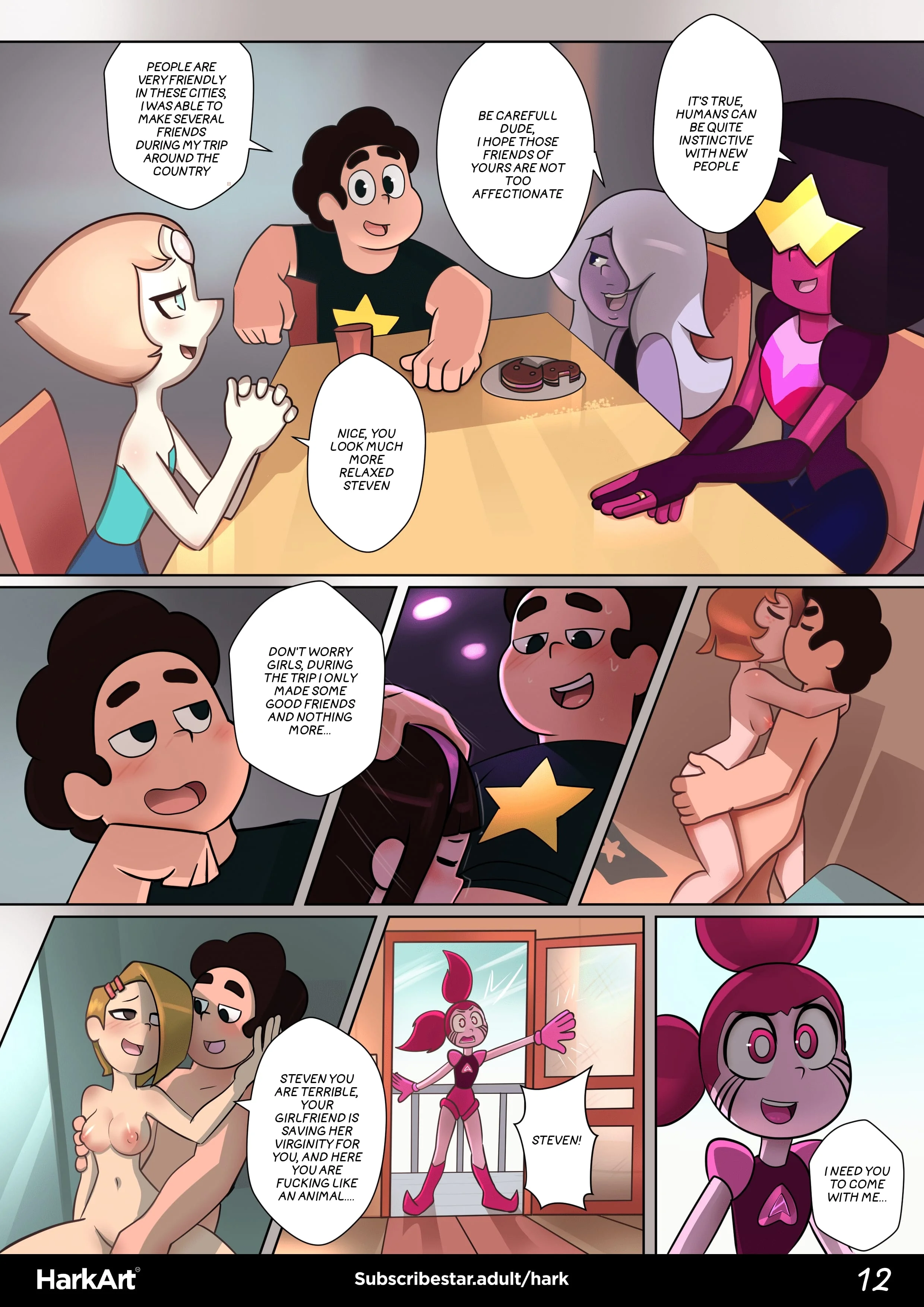 Steven’s Desire – Steven Universe - 1 . Steven's Desire - Chapter 1 [HarkArt] - Page 15