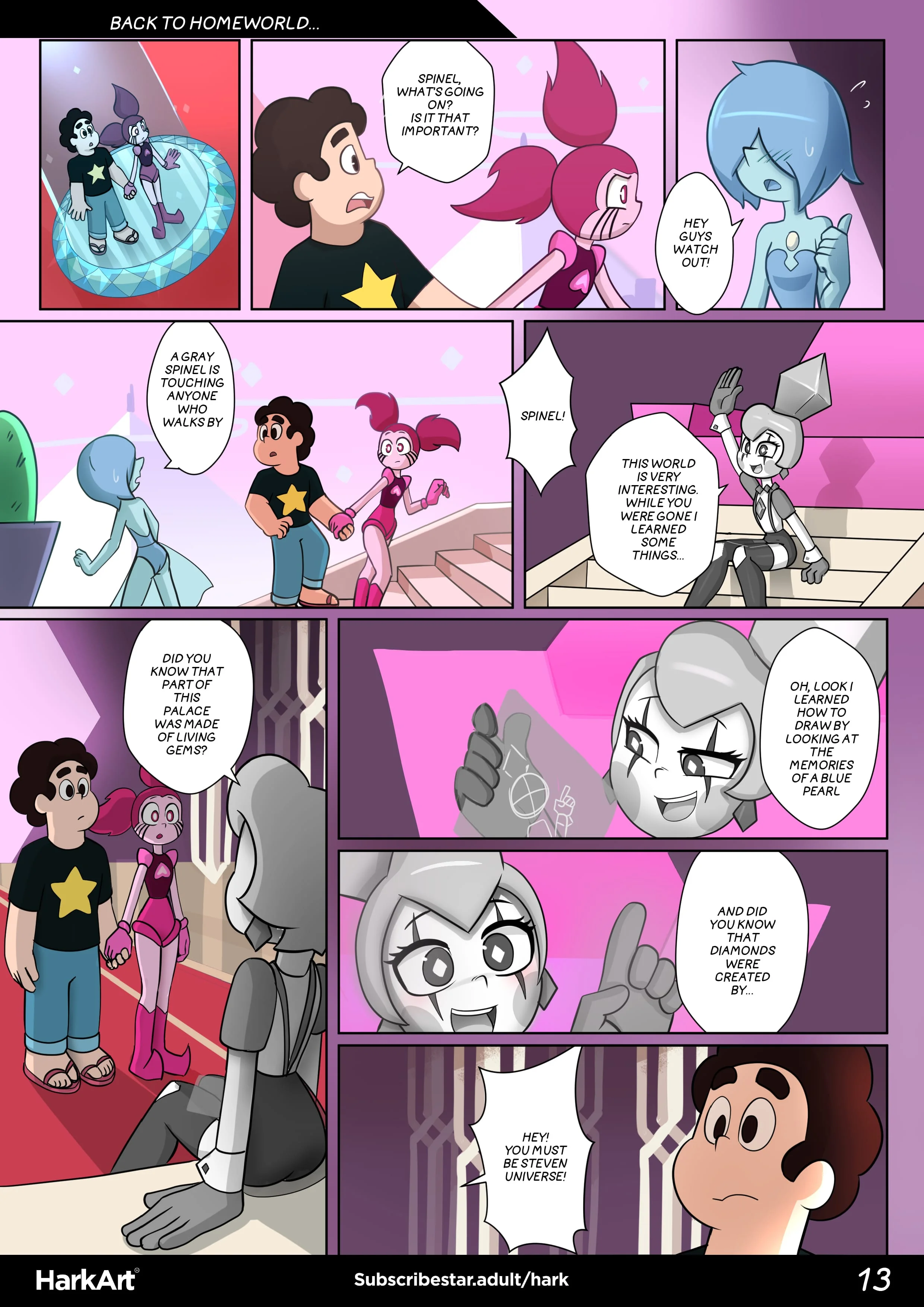 Steven’s Desire – Steven Universe - 1 . Steven's Desire - Chapter 1 [HarkArt] - Page 16