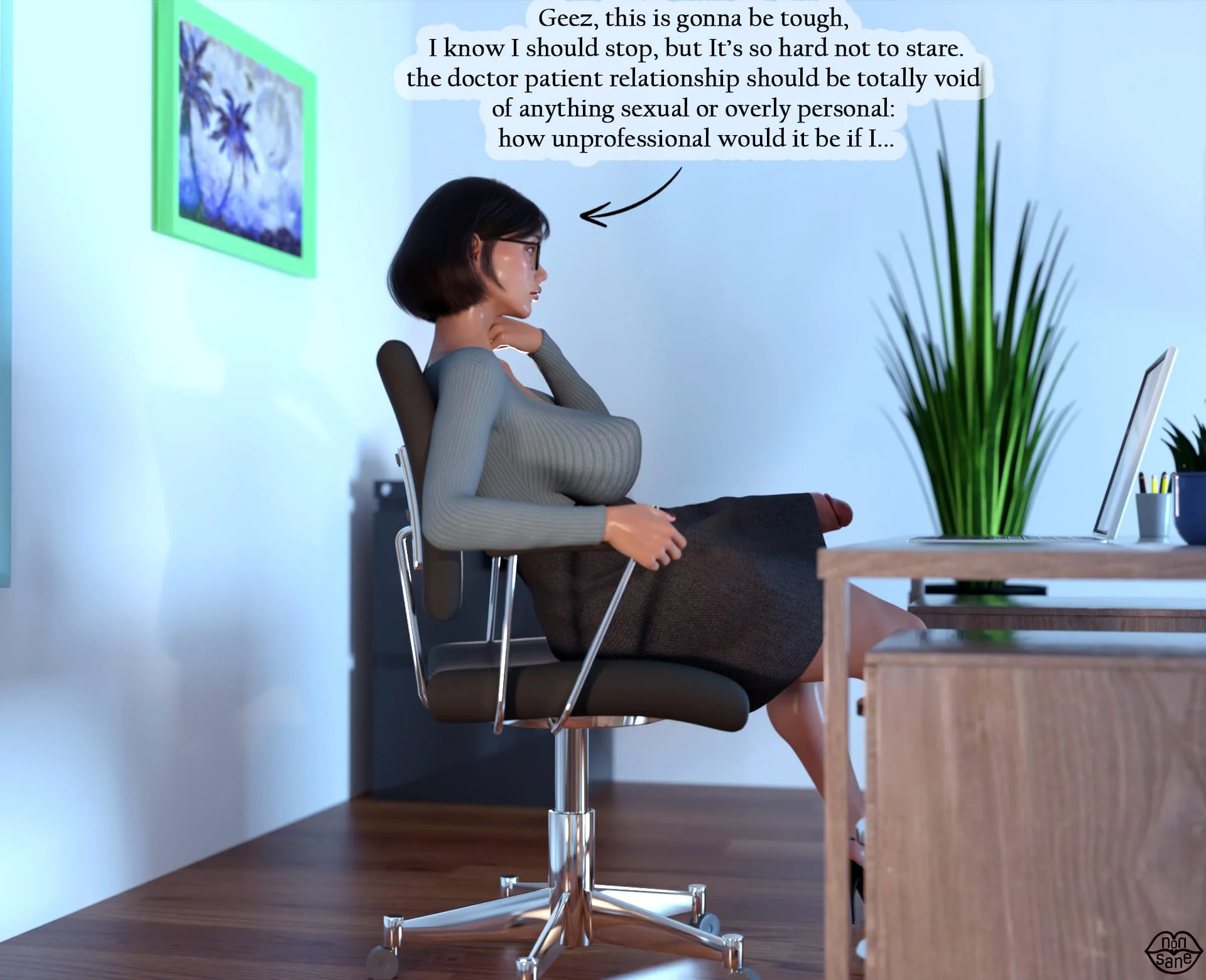 Adicktion Therapy [Nonsane] - 1 . Adicktion Therapy - Un-Model Behavior - Chapter 1 - Page 56