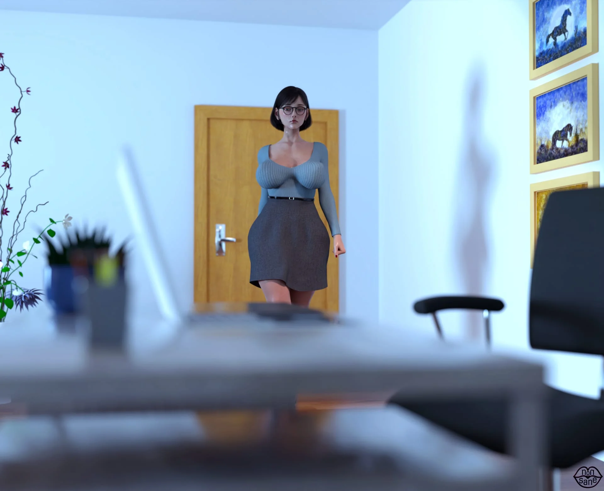 Adicktion Therapy [Nonsane] - 1.5 . Adicktion Therapy - Un-Model Behavior - Textless - Chapter 1 - Page 47