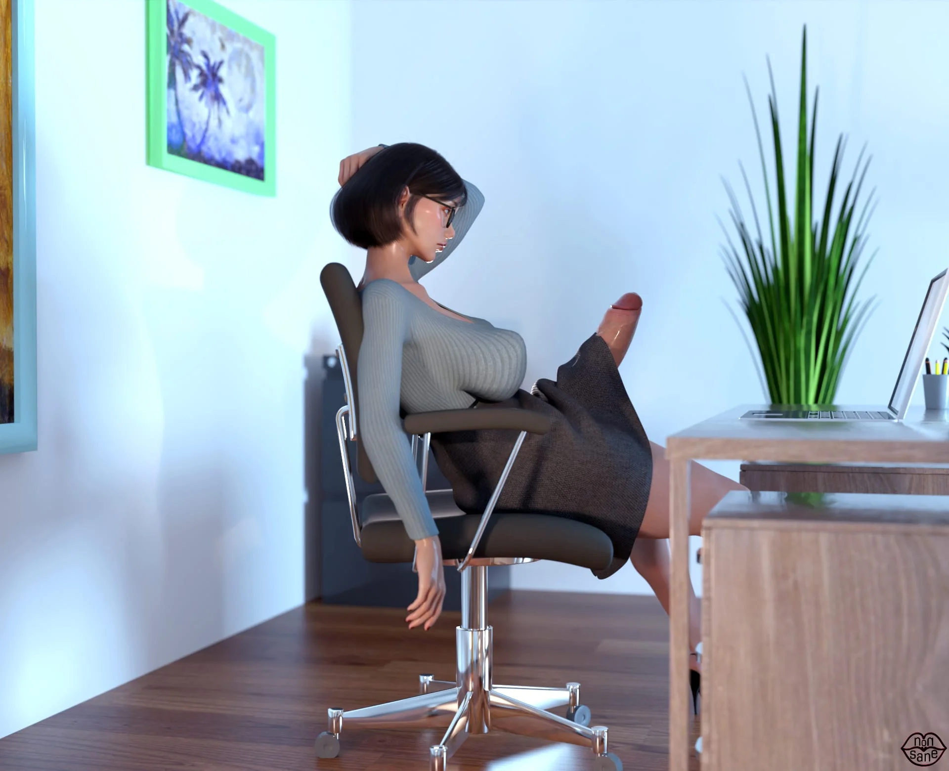 Adicktion Therapy [Nonsane] - 1.5 . Adicktion Therapy - Un-Model Behavior - Textless - Chapter 1 - Page 58
