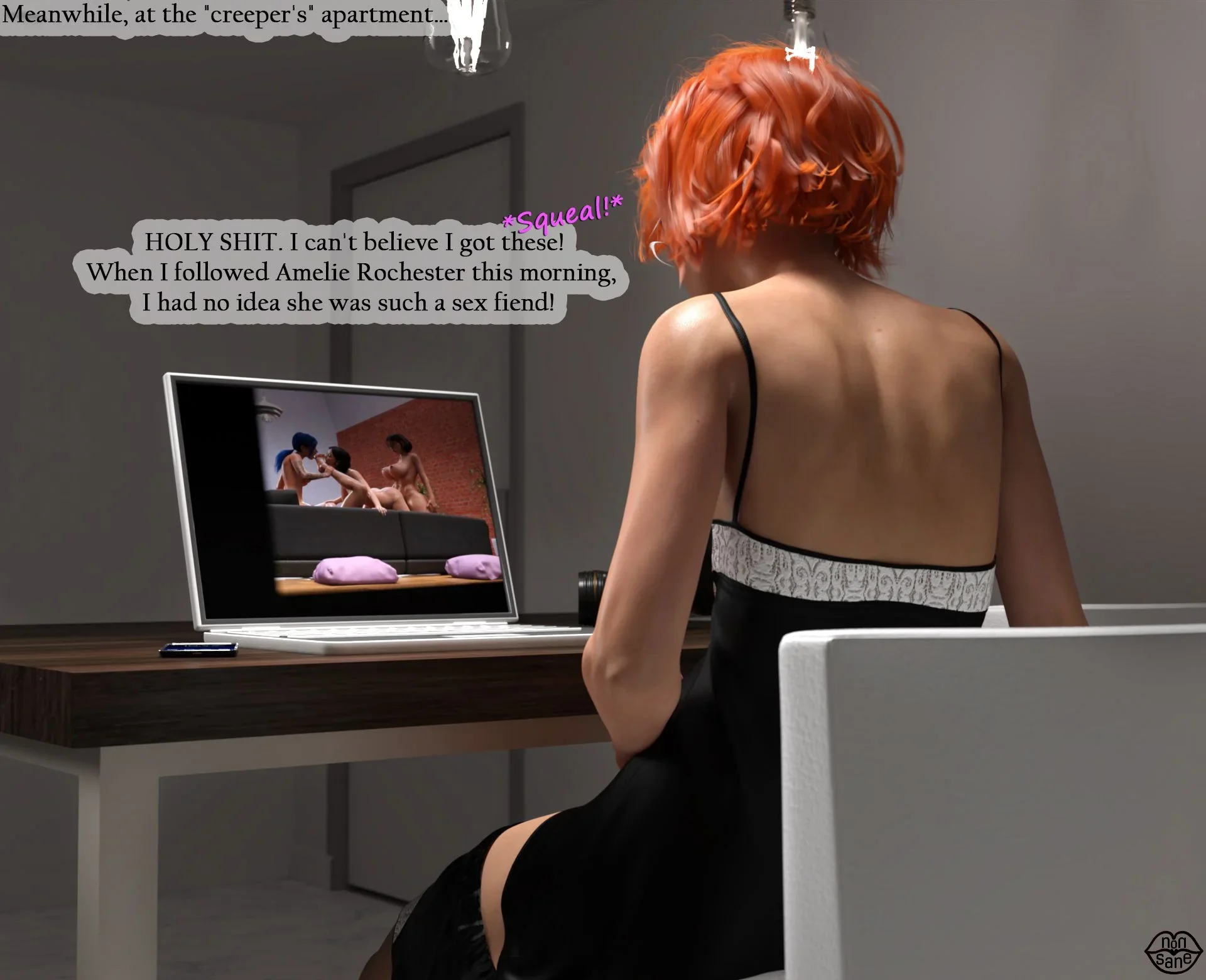 Adicktion Therapy [Nonsane] - 4 . Adicktion Therapy Season 2.3 - The Thot Got Caught - Page 8