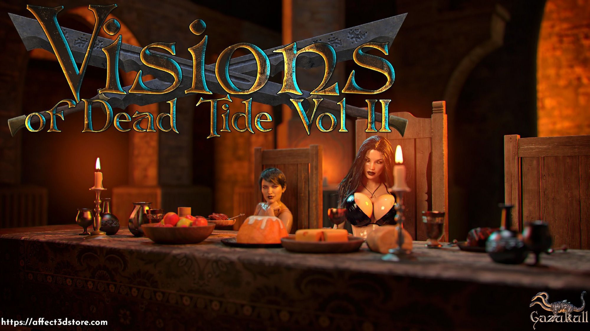 Visions Of Dead Tide [Gazukull] – Visions Of Dead Tide 2 | 3D Adult Porn Comics