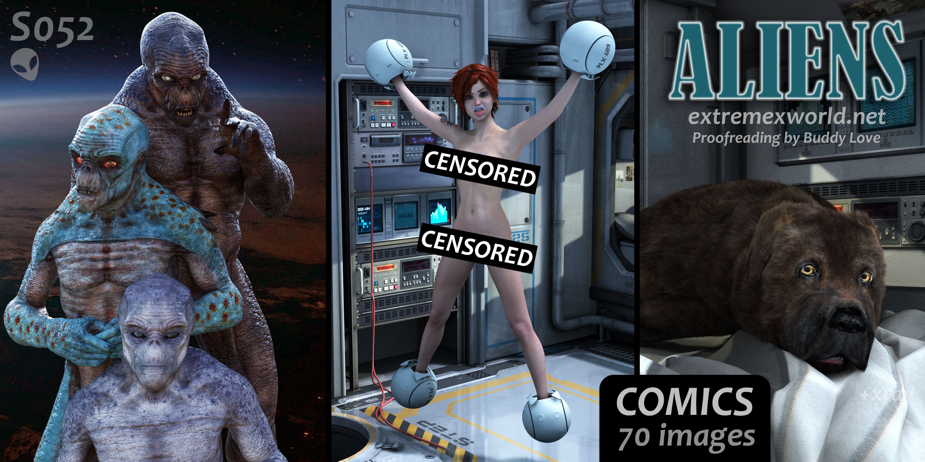 Aliens [ExtremeXWorld] – Aliens  | 3D Adult Porn Comics