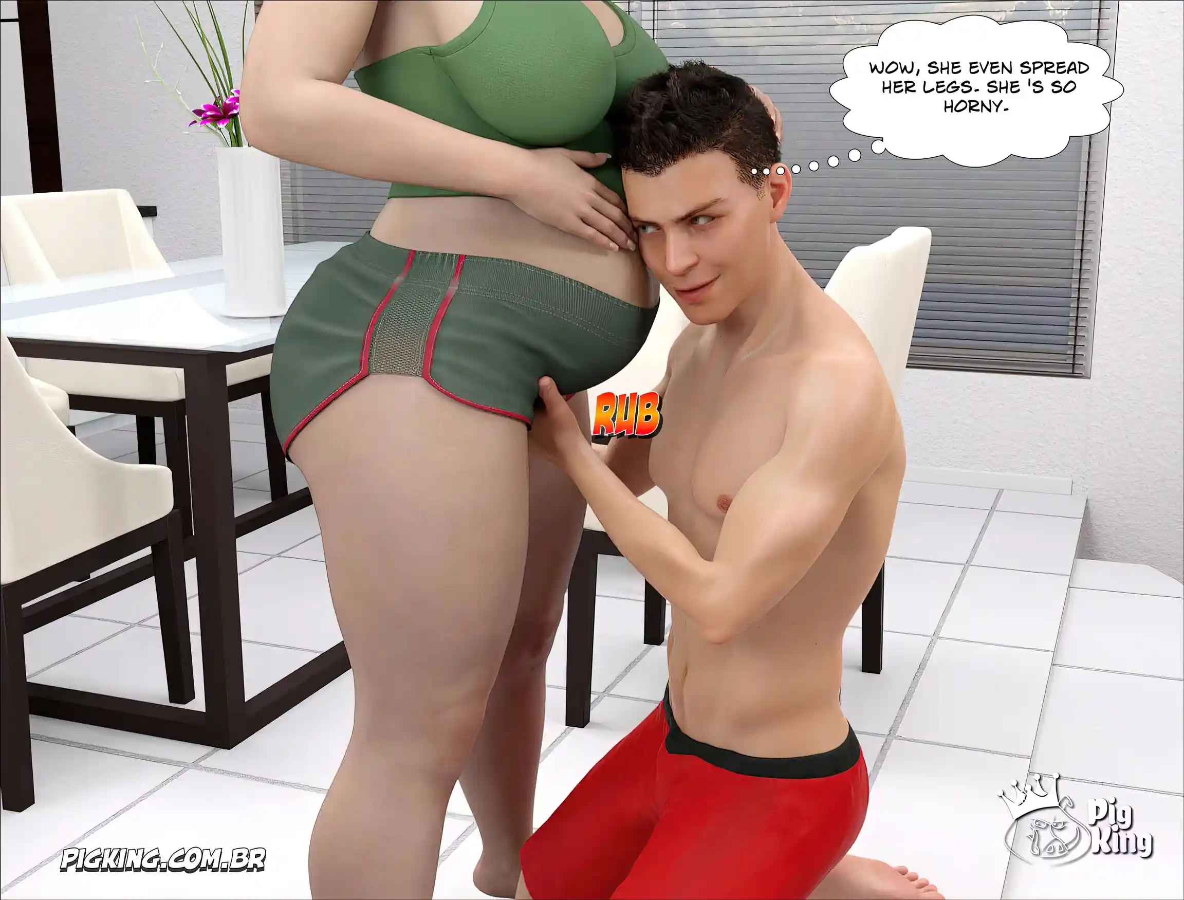 Pregnant Maite [CrazyDad3D] - 1. Pregnant Maite - Page 35