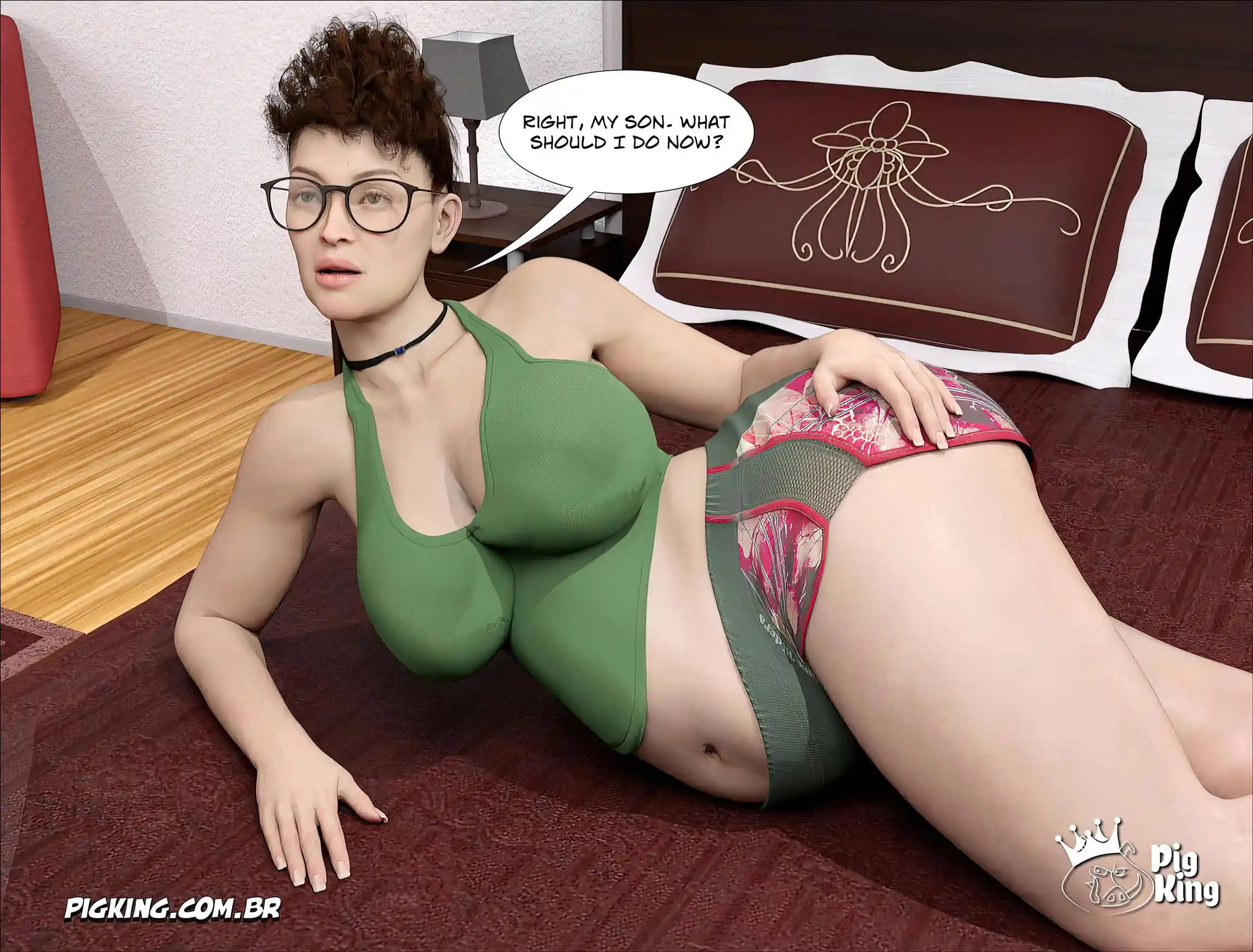 Pregnant Maite [CrazyDad3D] - 1. Pregnant Maite - Page 47